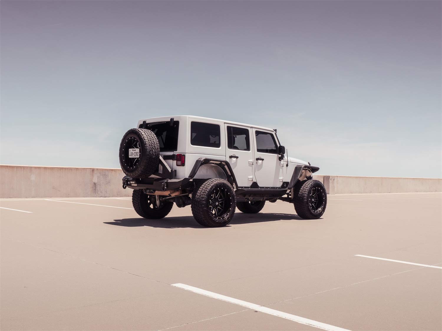 Road Armor RDA507AFR0B Rear Fender Flares for Jeep Wrangler JL & JK - Heavy Duty Off-Road Protection & Stylish Upgrade for Adventure & Daily Driving