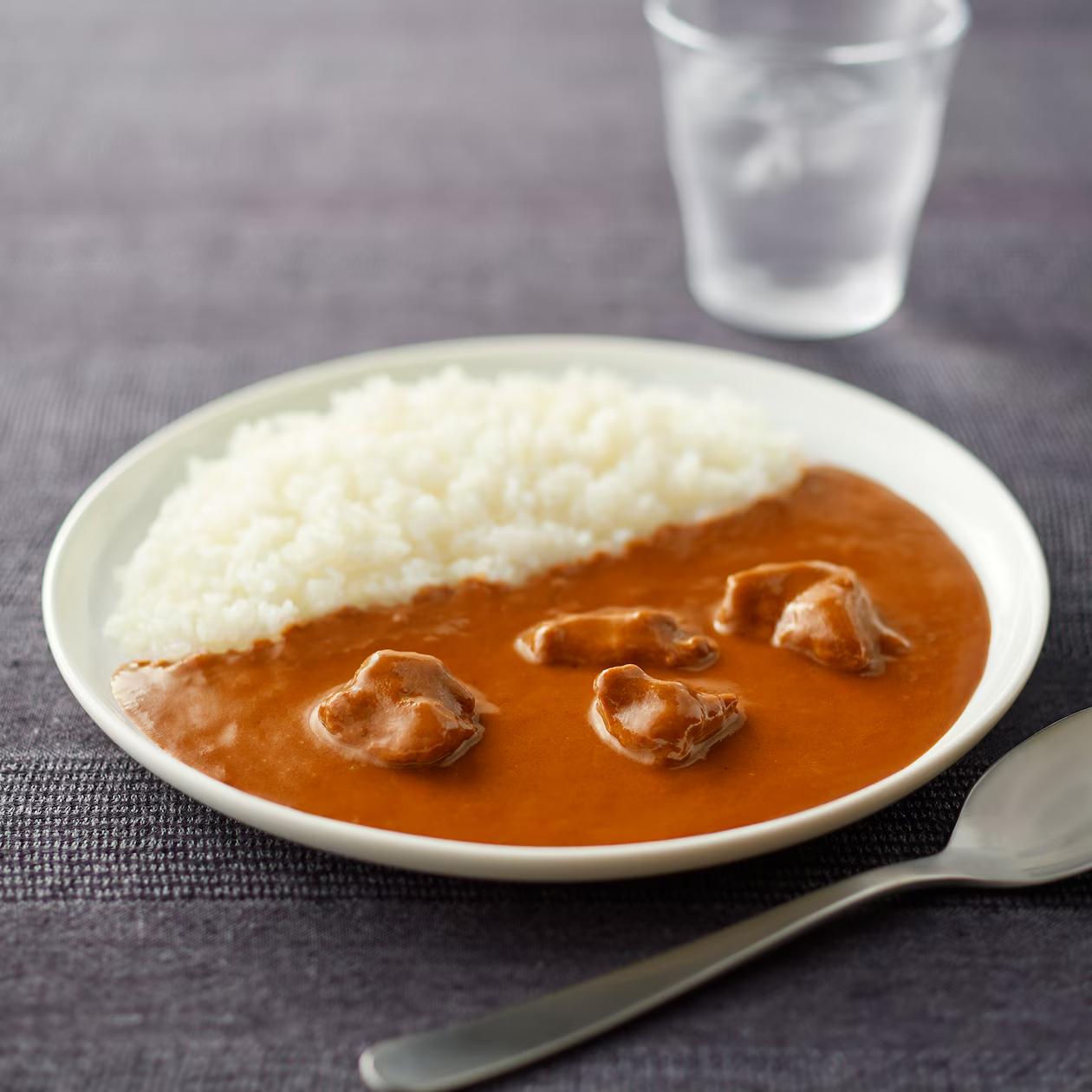 Authentic Japanese Muji Butter Chicken Curry (Pack of 10) - Ready to Eat Meal for Quick Lunch, Dinner & Camping Trips