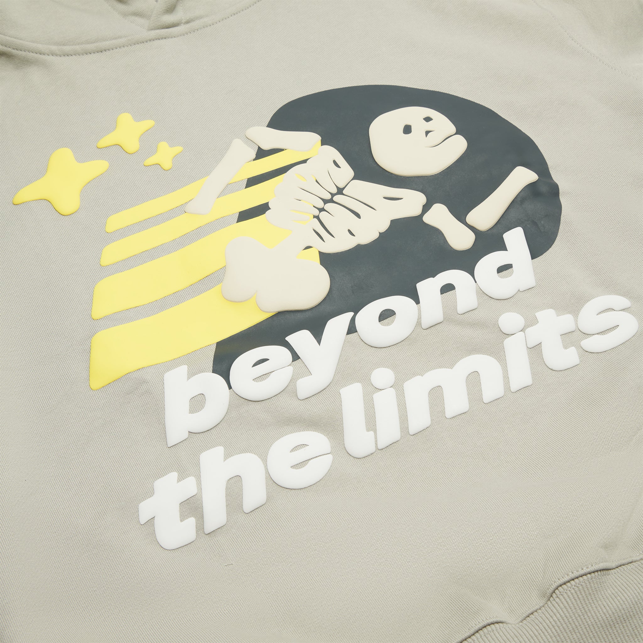 Broken Planet Beyond The Limits Hoodie - Stone Grey | Trendy Streetwear for Men & Women | Perfect for Casual Outfits, Gym, and Urban Fashion