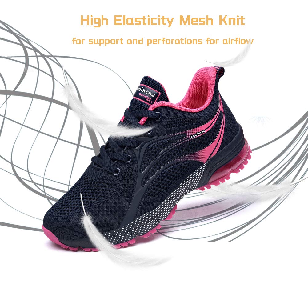 Lamincoa Women's Air Running Shoes - Lightweight Athletic Sneakers for Women - Non-Slip Tennis Shoes - Perfect for Jogging, Gym Workouts & Casual Wear