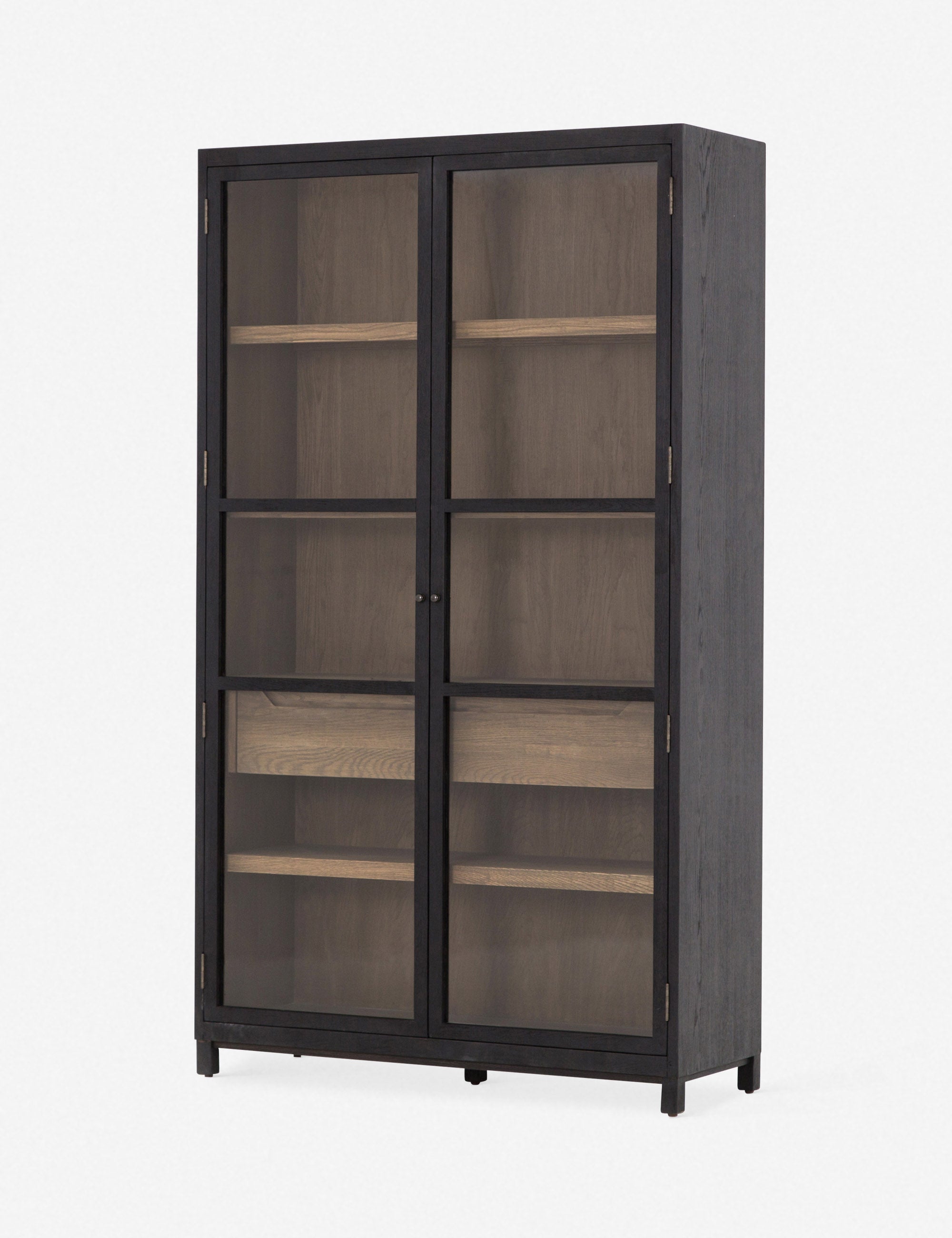 Stylish Carly Curio Cabinet - Glass Display Case for Collectibles & Home Decor - Perfect for Living Room, Dining Room, or Office Showcase