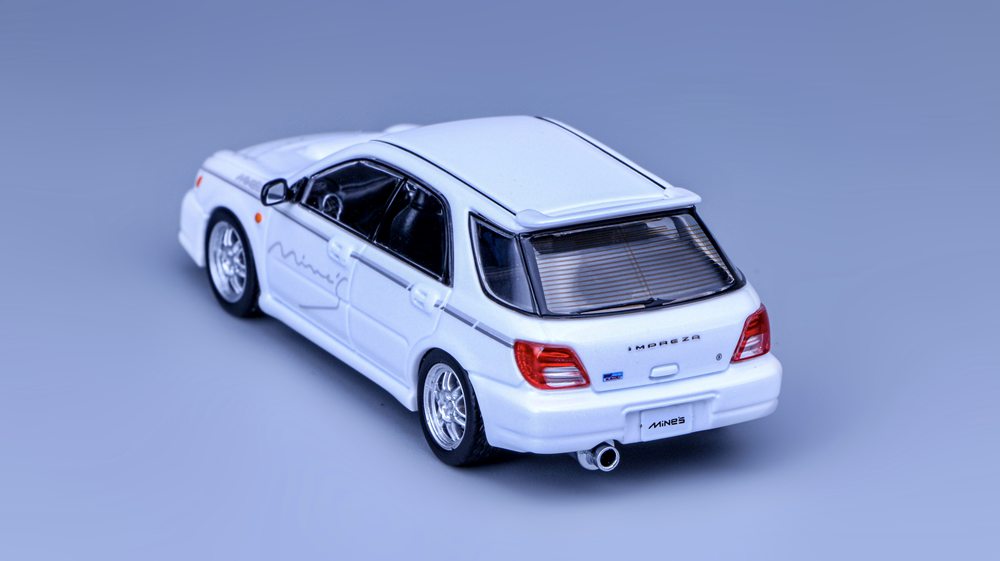 1:64 SUBARU Impreza WRX STi Mines S202 Diecast Model Car - Collectible Miniature Toy for Hobbyists & Car Enthusiasts - Perfect for Display, Gifts, and Racing Game Scenes
