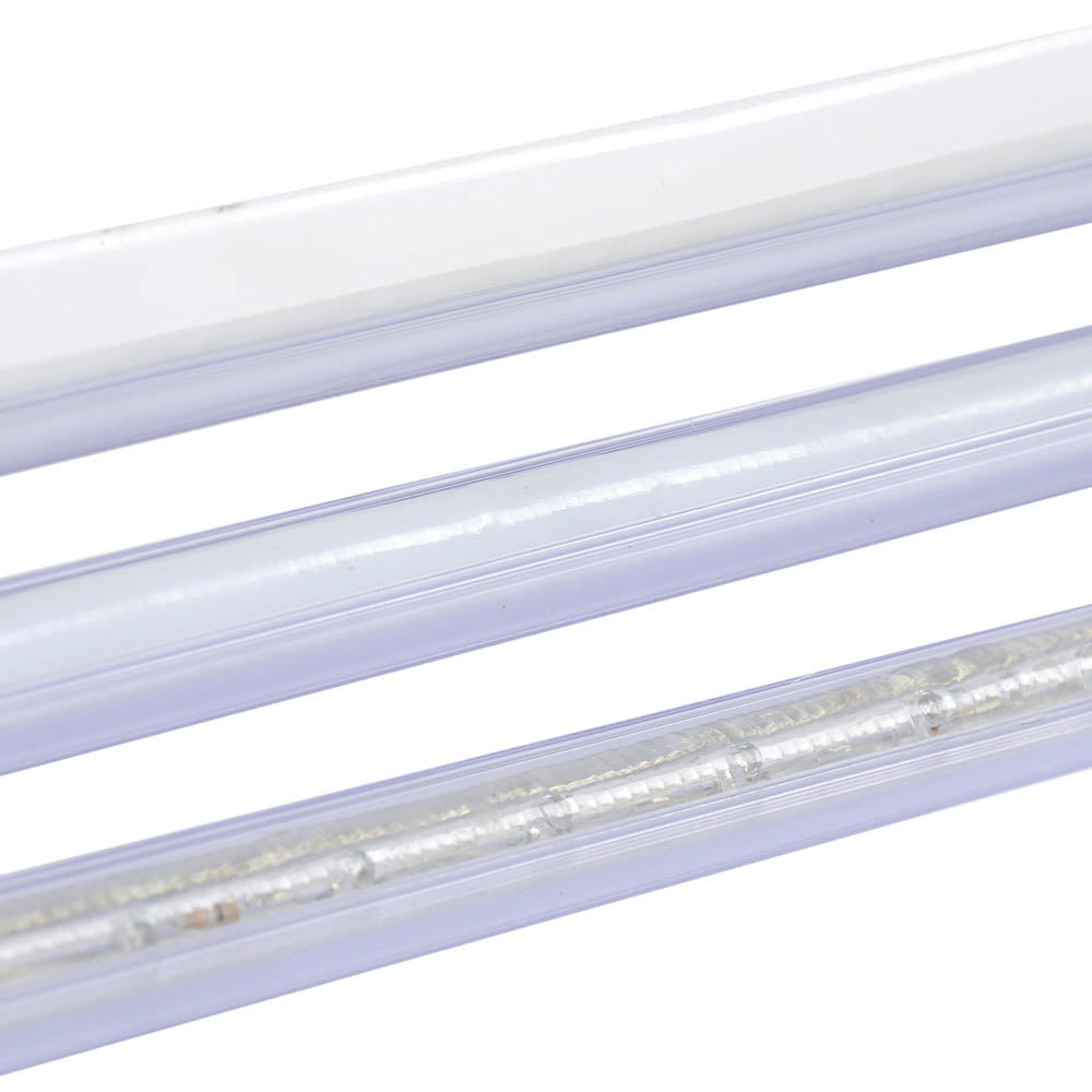 TheLAShop 3ft Clear Plastic U Channels (9/16