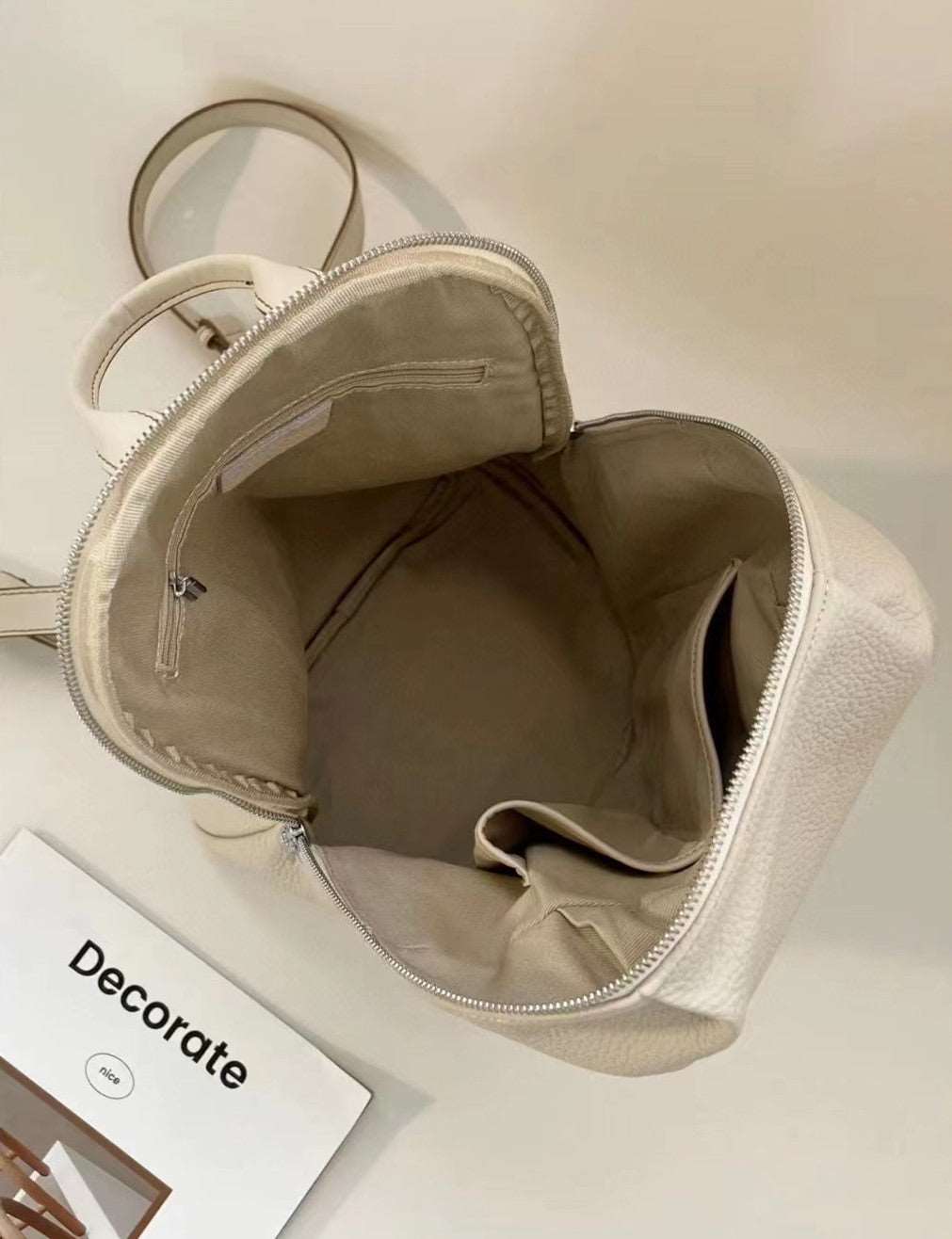 Stylish & Durable Soft Leather Backpack for Women & Men - Perfect for Travel, Work & School | Water-Resistant & Lightweight Design