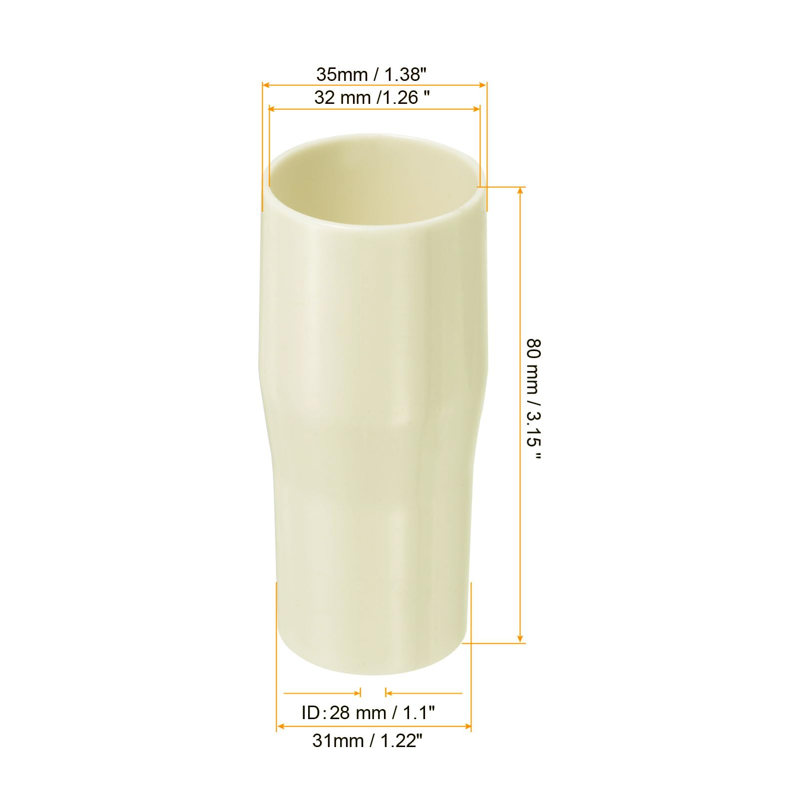 32mm to 28mm Vacuum Hose Adapter - Wet/Dry Vacuum Cleaner Attachment for Home Cleaning