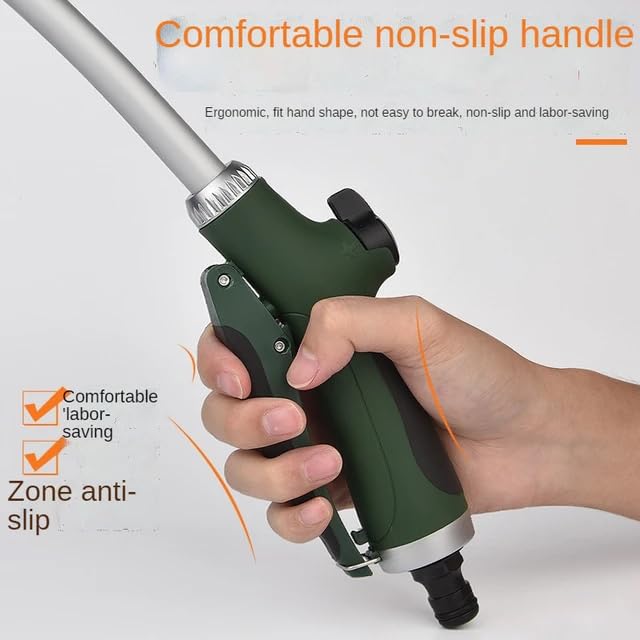 GUDWING 16 Inch Watering Wand - Adjustable Garden Sprayer with Ergonomic Handle for Lawn, Plants & Flowers | Perfect for Watering Hanging Baskets, Window Boxes & Hard-to-Reach Areas