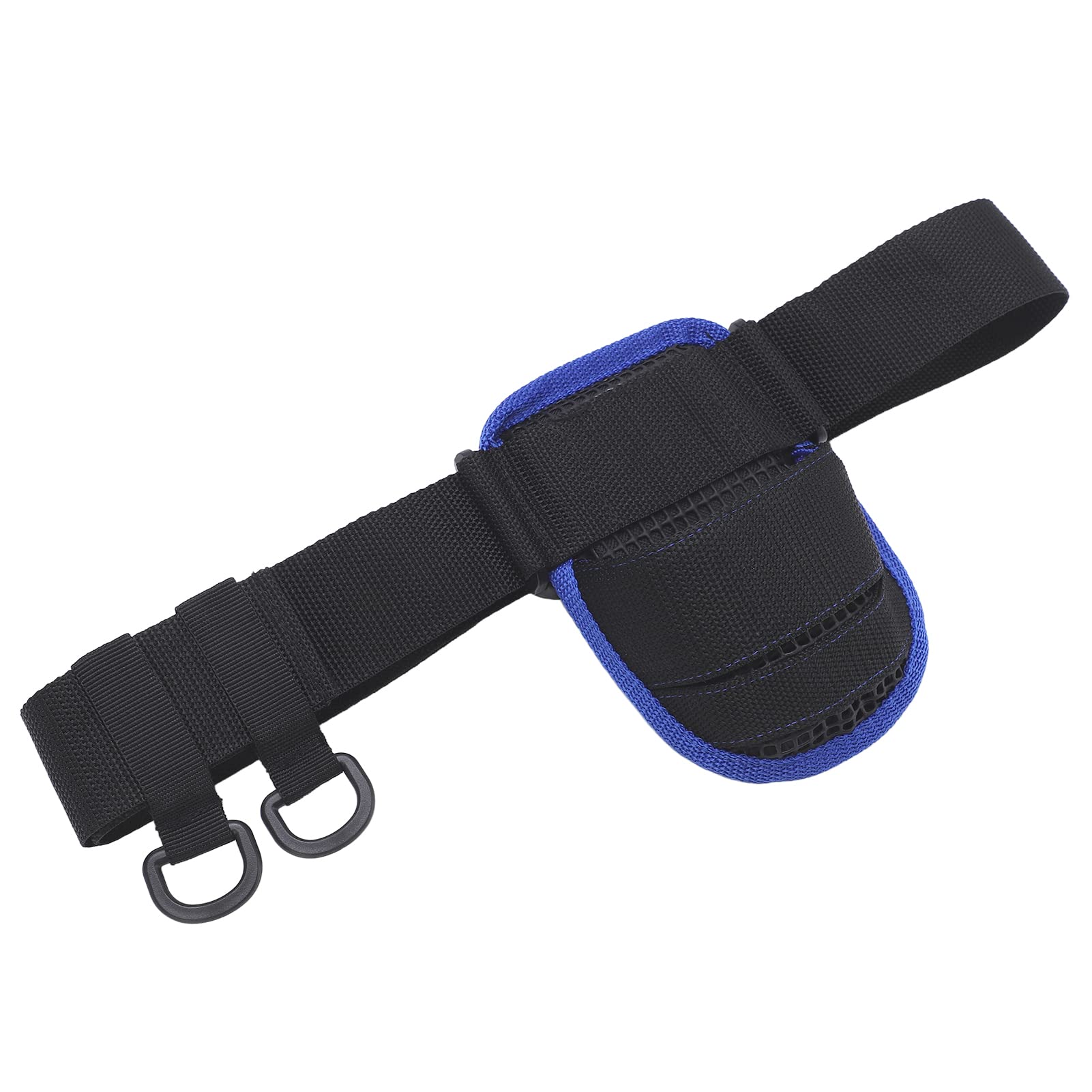 Durable Adjustable Fishing Rod Waist Belt - Compact Portable Hook and Loop Rod Holder for Hands-Free Fishing | Perfect for Shore Fishing, Kayak Fishing & Outdoor Adventures