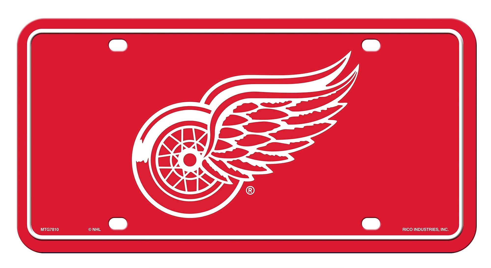 Detroit Red Wings NHL Laser Engraved Small Notepad Journal - 8.25