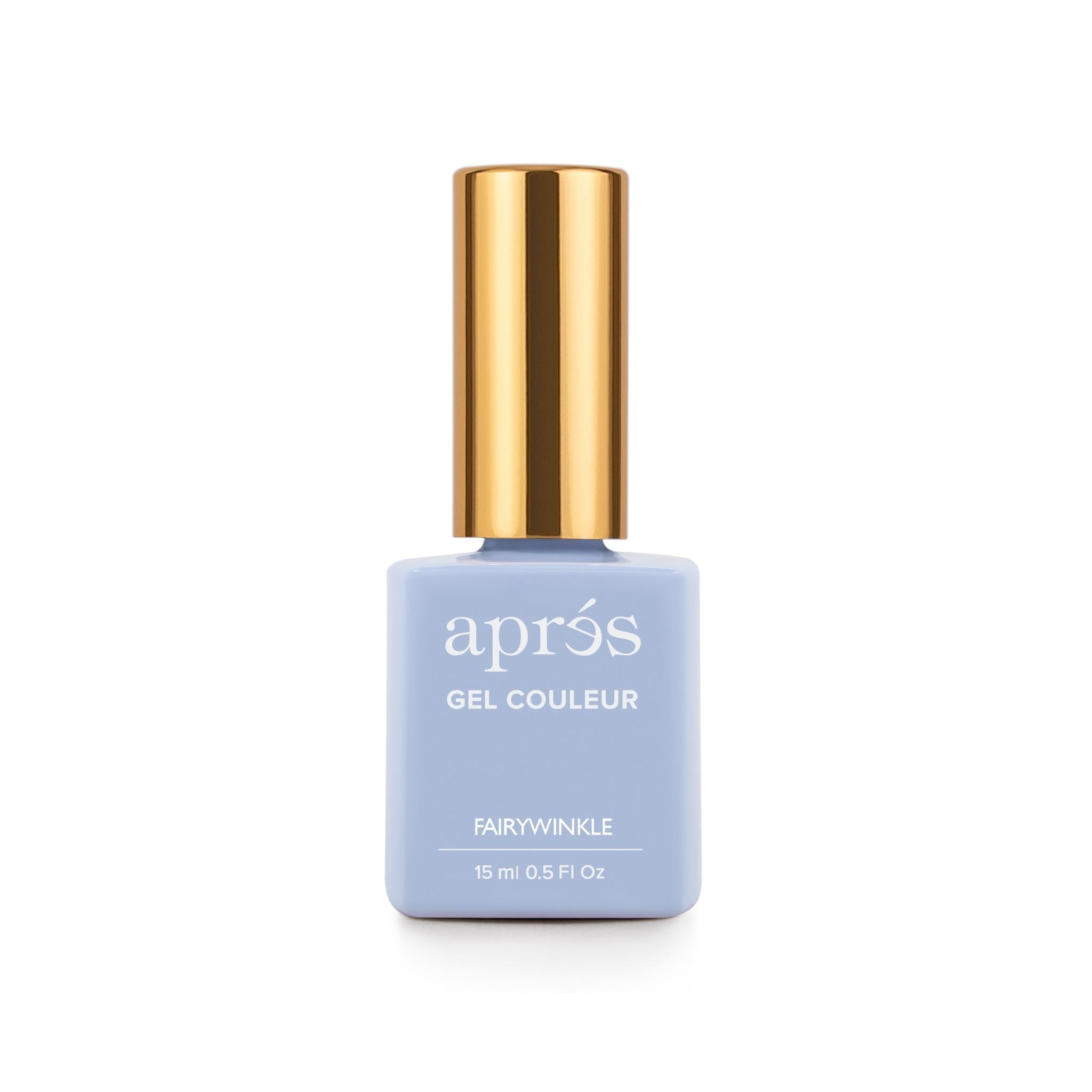 Apres Gel X Nail Polish - Fairy Winkle Blue Gel Color for Long-Lasting Manicures | Perfect for Salon, Home Use & Special Occasions