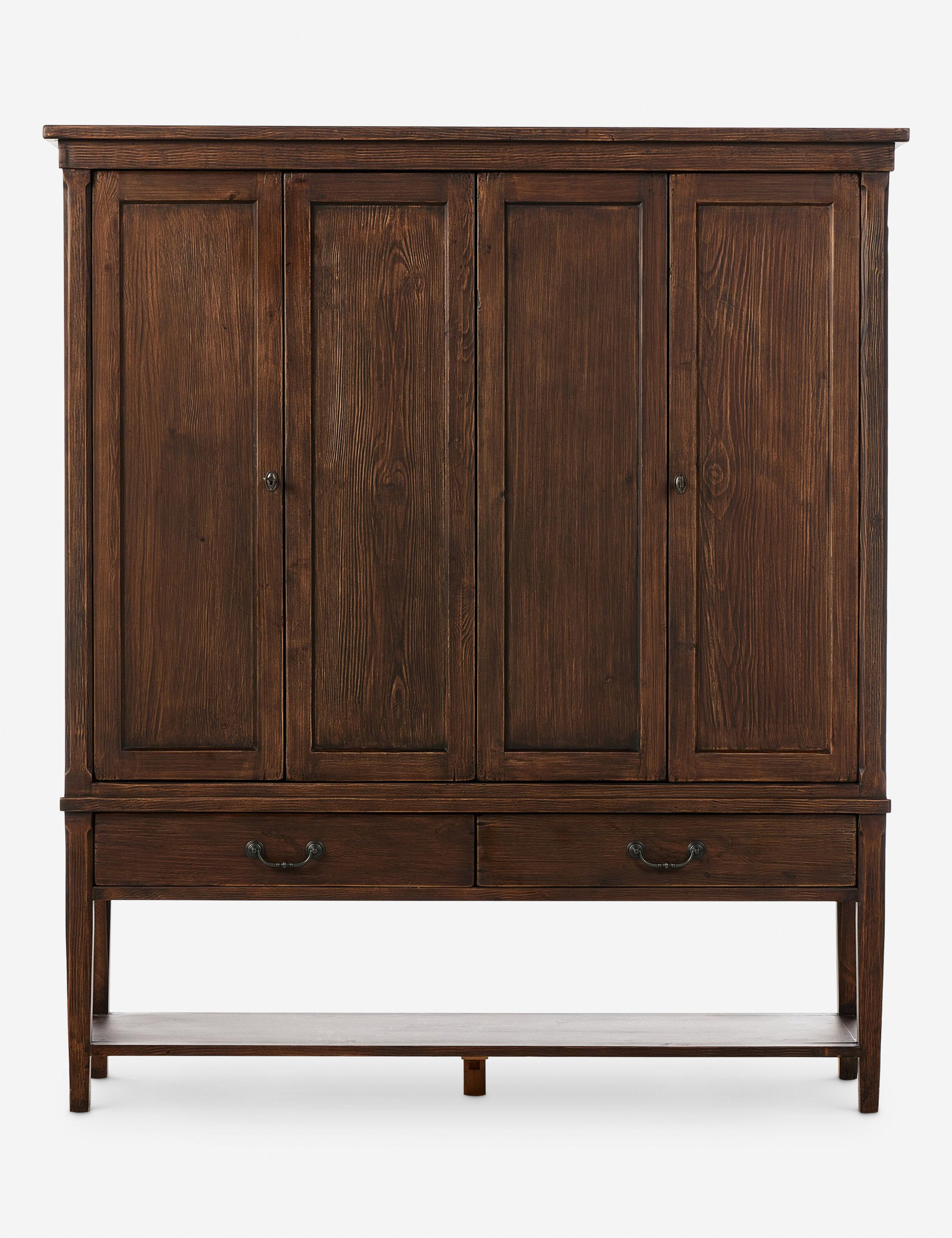 Chaperal Double Cabinet - 2 Door Storage Cabinet with Adjustable Shelves for Home, Office & Garage Organization | Space Saving Storage Solution for Clothes, Books & Supplies