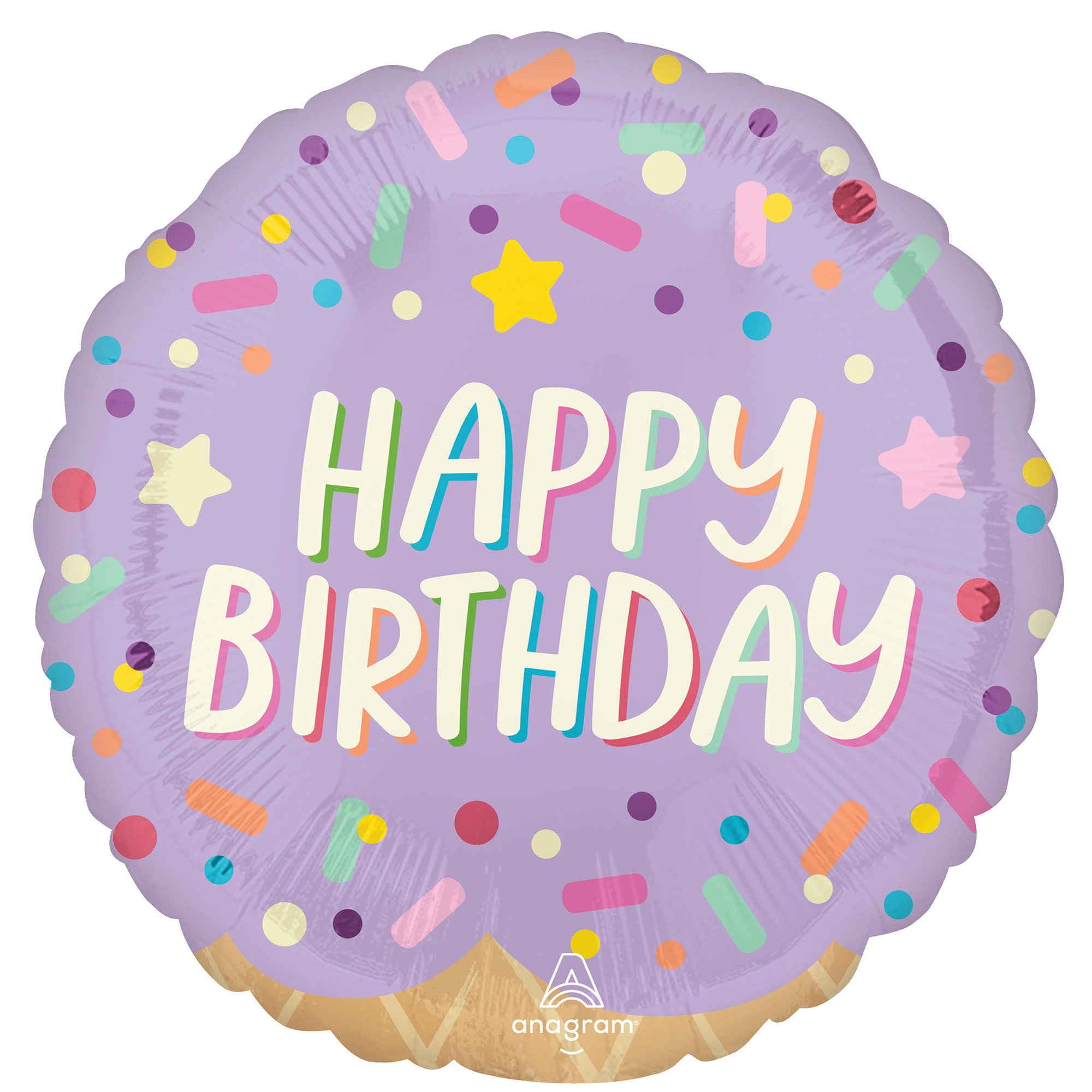 45cm Standard HX Ice Cream Party Foil Balloon - Perfect for Birthday Celebrations, Baby Showers & Summer Parties
