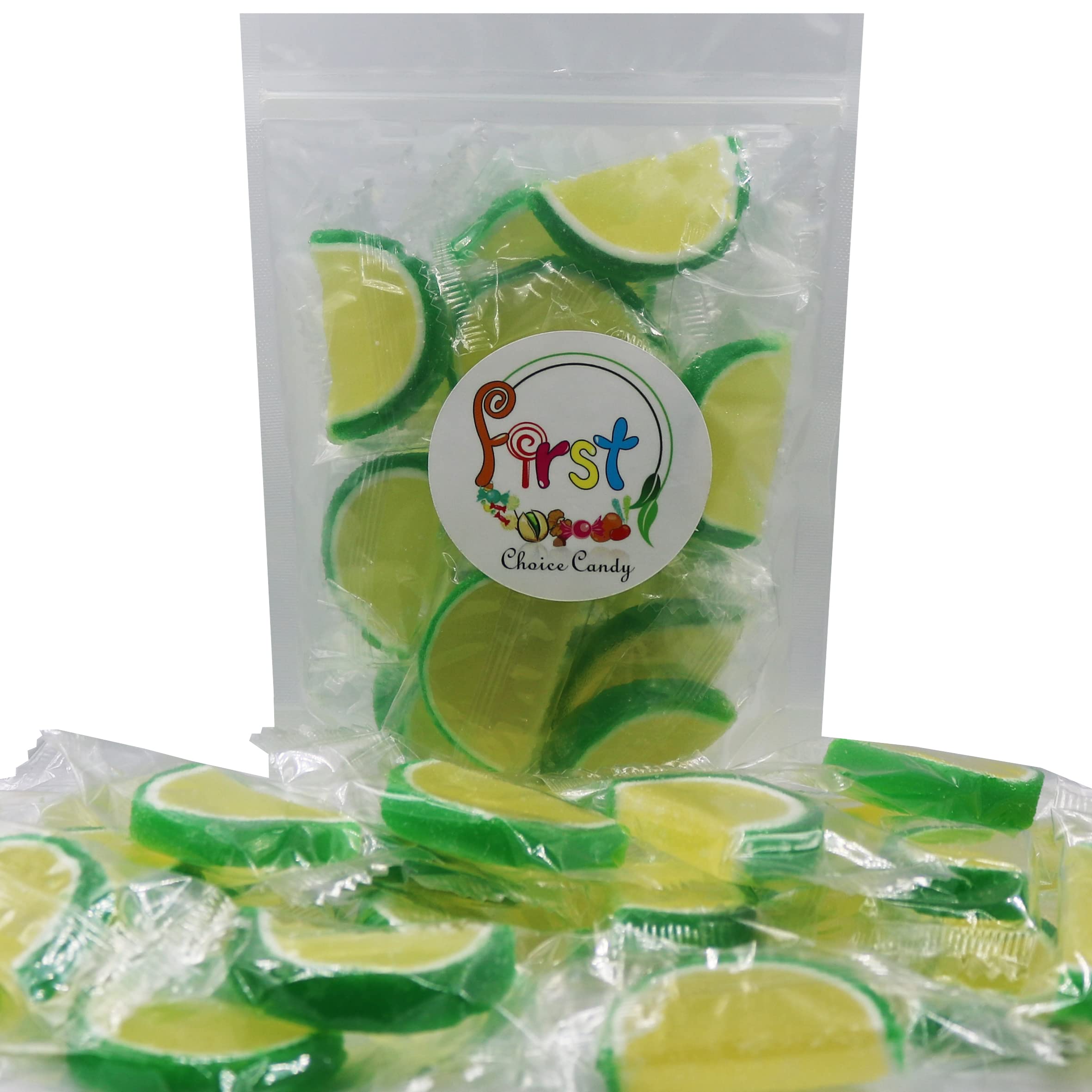 Pineapple Gummy Candy - 2 Pound Bag of Individually Wrapped Jelly Fruit Slices | Sweet Snack for Kids, Party Favors & Movie Night Treats
