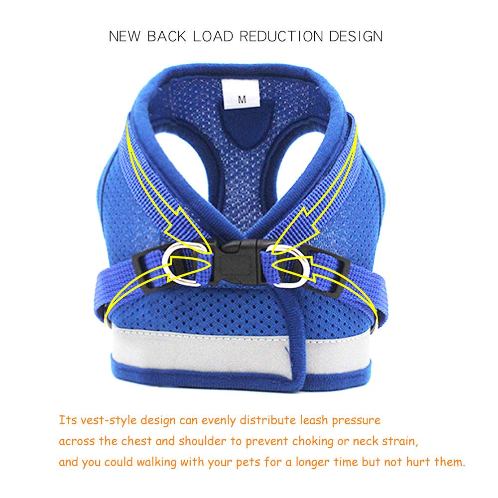**Oncpcare Adjustable No-Pull Dog & Cat Harness with 47.2
