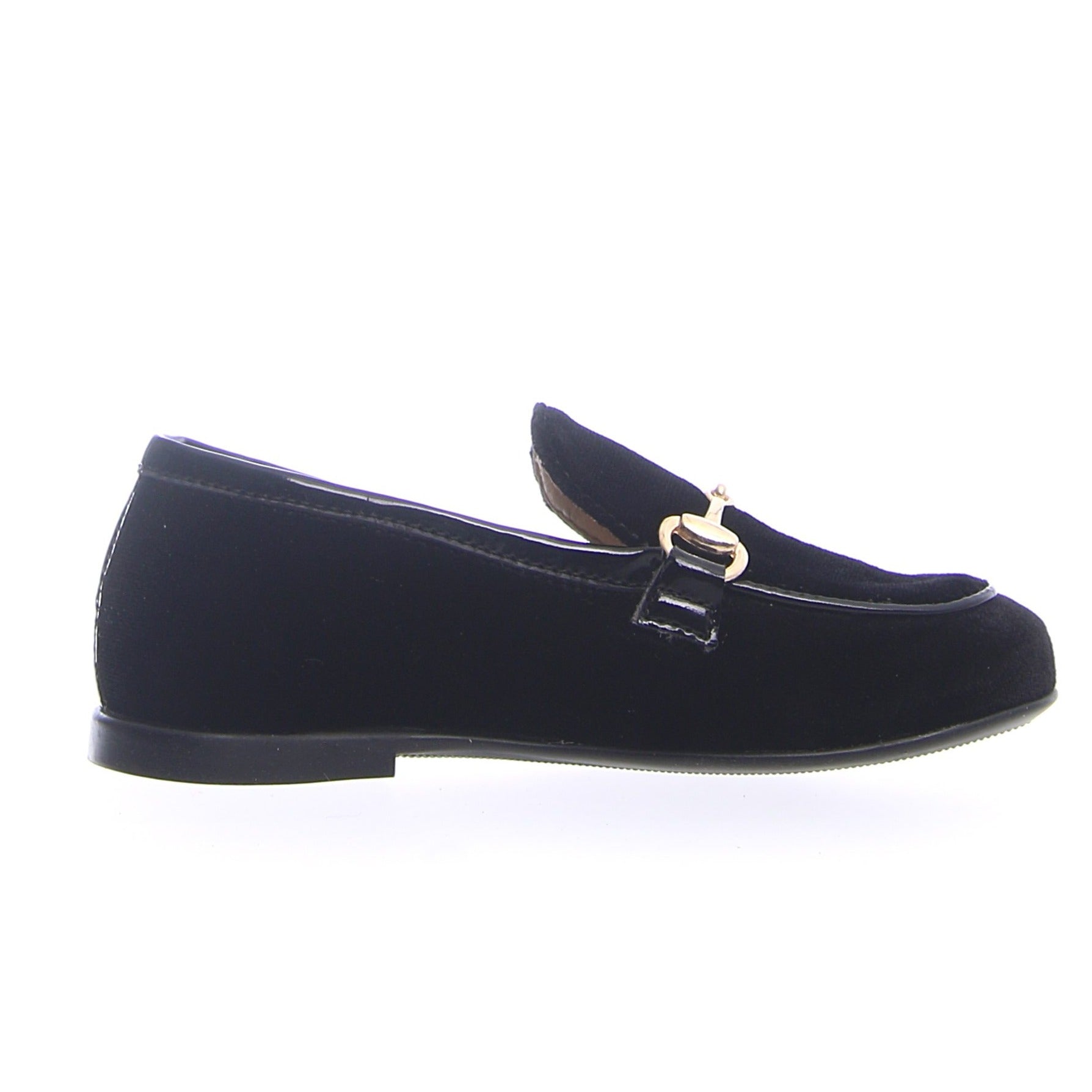 Naturino Sirinos Velvet Lacca Slip-On Shoes for Boys & Girls - Black (Nero) | Comfortable Kids Casual Shoes for School, Play & Everyday Wear
