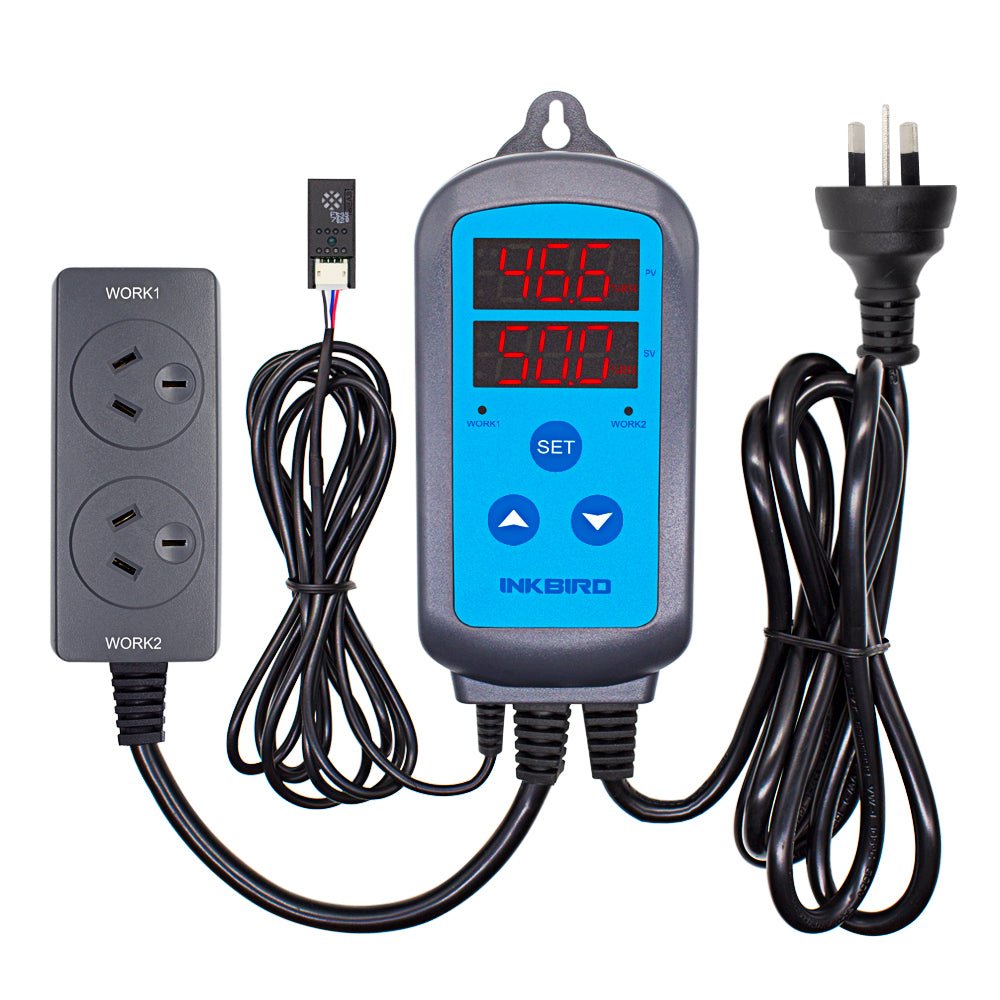 IHC 200 Series Digital Humidity Controller - Precise Climate Control for Greenhouses, Grow Tents & Home Storage Areas