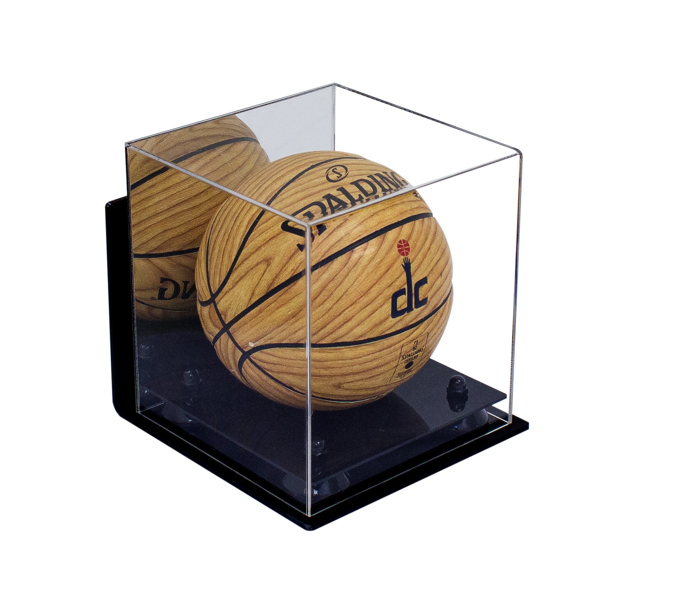 Acrylic Mini Basketball Display Case - Perfect for Collectibles, Awards & Memorabilia - Ideal for Home, Office & Sports Fan Gifts