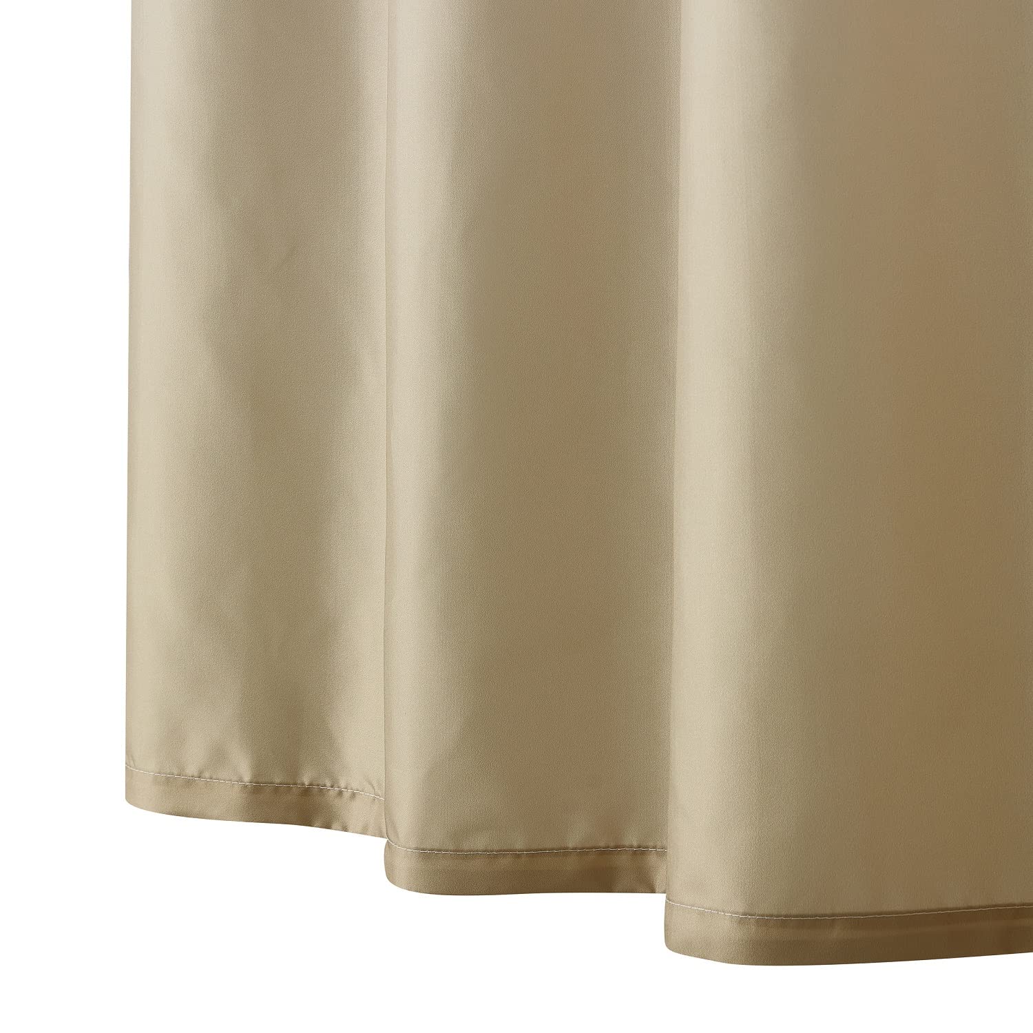 Gold Ombre Shower Curtain - Waterproof Fabric Bath Curtain 72x96