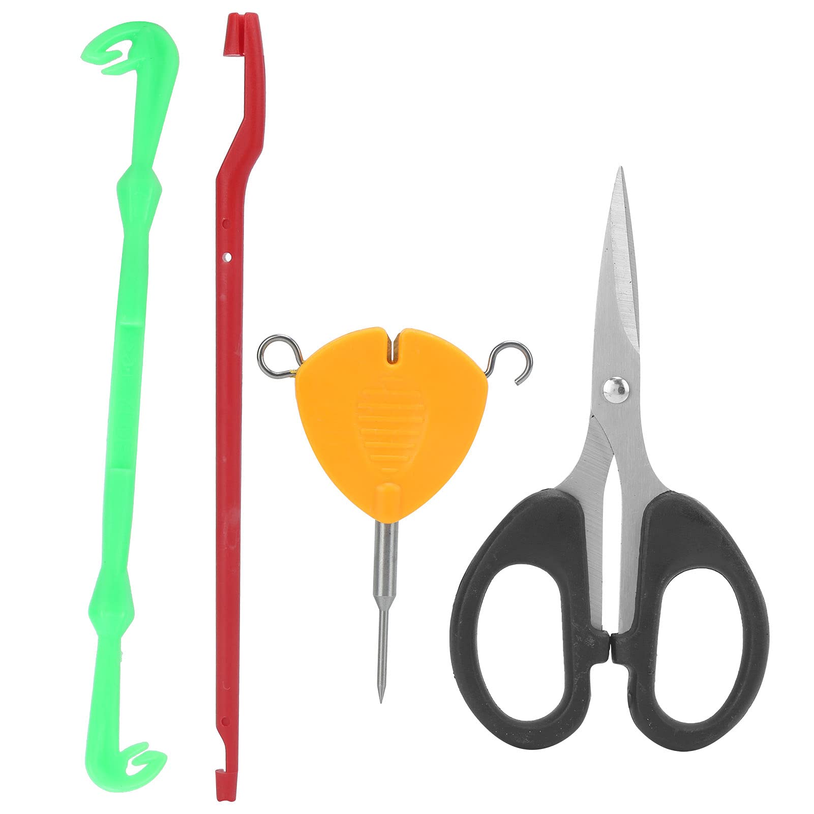 VGEBY Fishing Bait Knot Puller Tool Kit - Multi-Function Hook Tester, Baiting Rigs & Scissors for Carp Fishing - Perfect for Freshwater & Saltwater Angling, DIY Rig Setup & Knot Testing