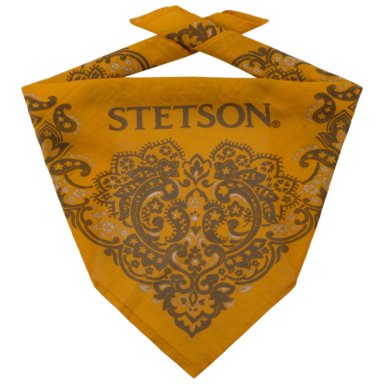 Stetson Paisley Bandana - Stylish Cotton Bandana for Men & Women - Perfect for Outdoor Activities, Fashion Accessories, and Western Style Outfits