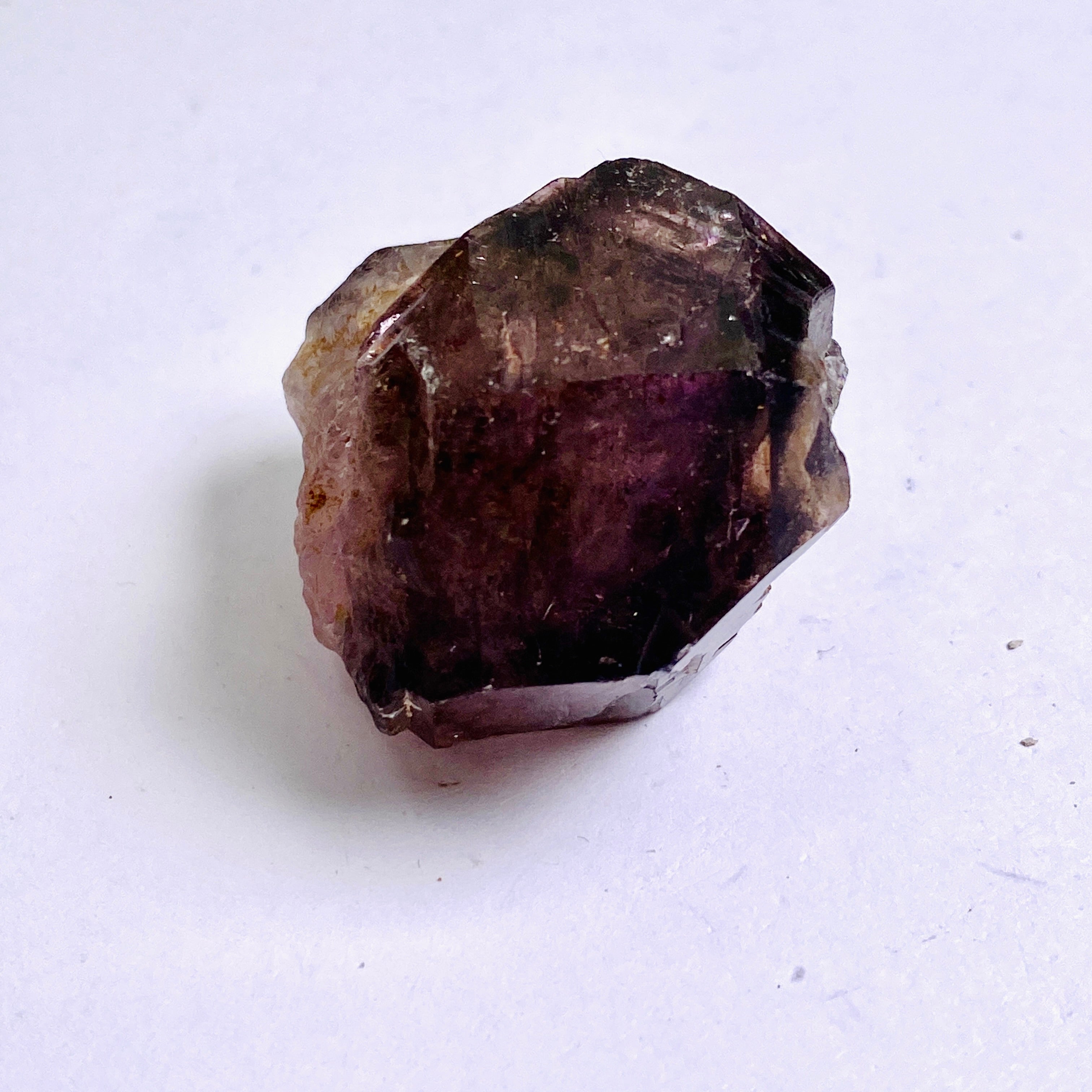 Natural Smokey Amethyst Crystal with Inclusions - Similar to Super Seven & Brandberg (CR3736) - Perfect for Meditation, Healing & Jewelry Making