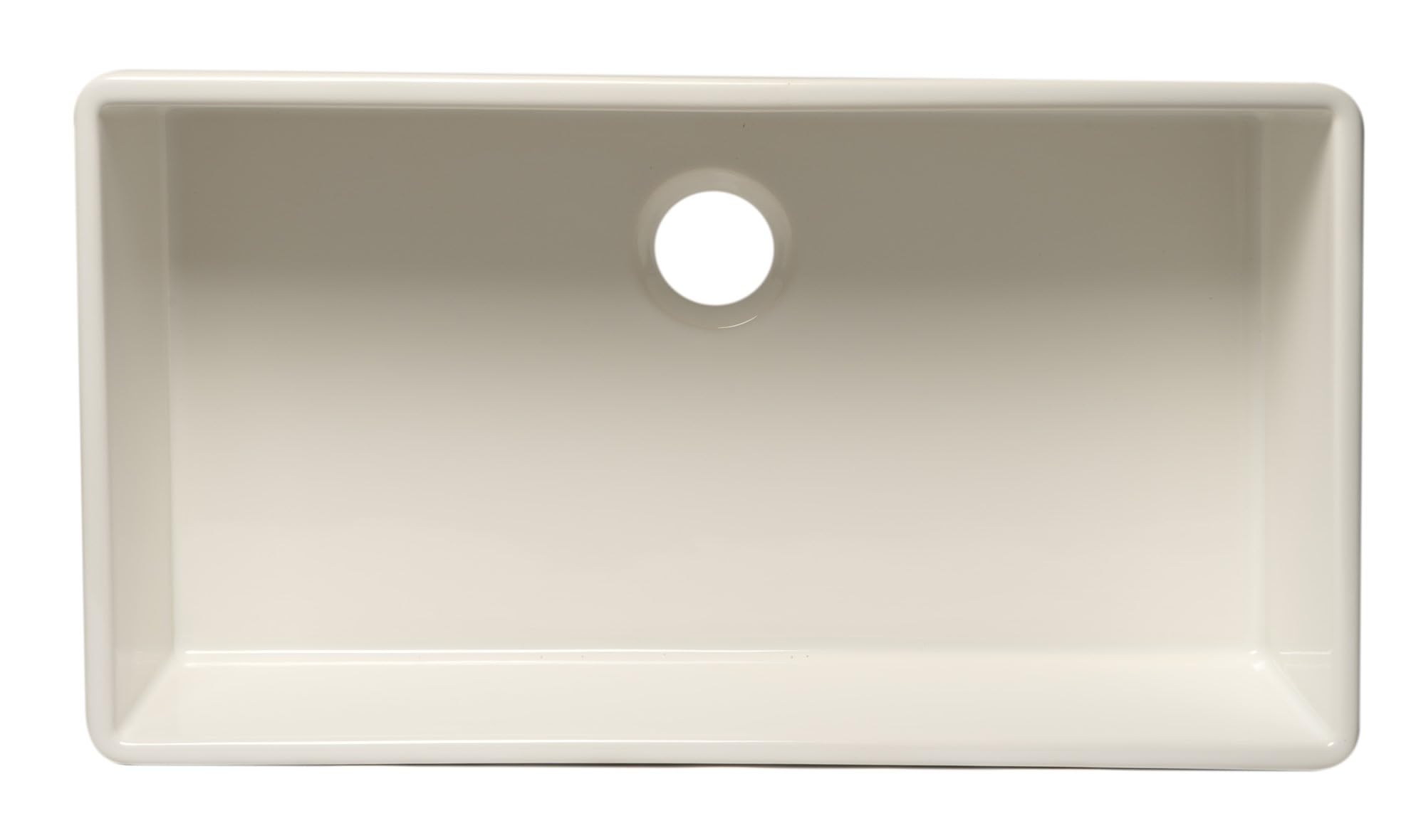 ALFI AB536-W White Kitchen Sink - Durable Stainless Steel Undermount Sink for Modern Kitchens | Perfect for Washing Dishes, Food Prep & Cleaning Vegetables
