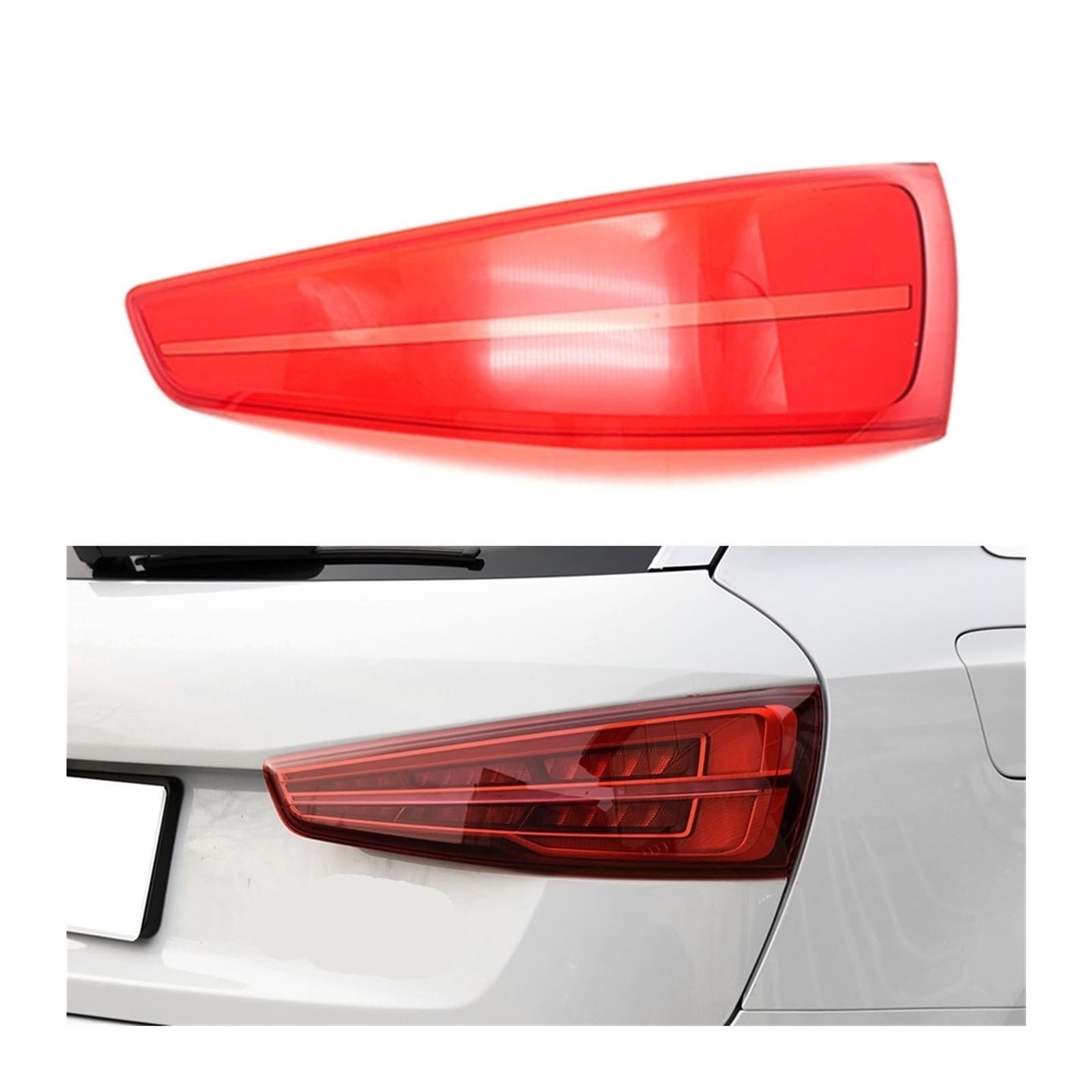 Audi Q3 2016-2018 Right Rear Taillight Cover Replacement - Durable Brake Light Shell, Tail Lamp Housing & Mask Compatible with Audi Q3 2016 2017 2018 Models - Perfect for Car Repair, Maintenance & Customization