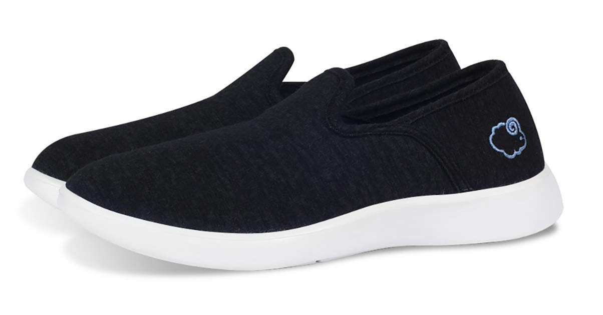 LeMouton Women's Wool Slip-On Shoes - Comfortable & Lightweight Walking Shoes for Women - Perfect for Casual Wear, Errands & Indoor Use
