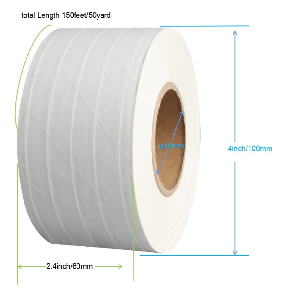 2 Pack Water Activated Tape - 300 ft x 2.4