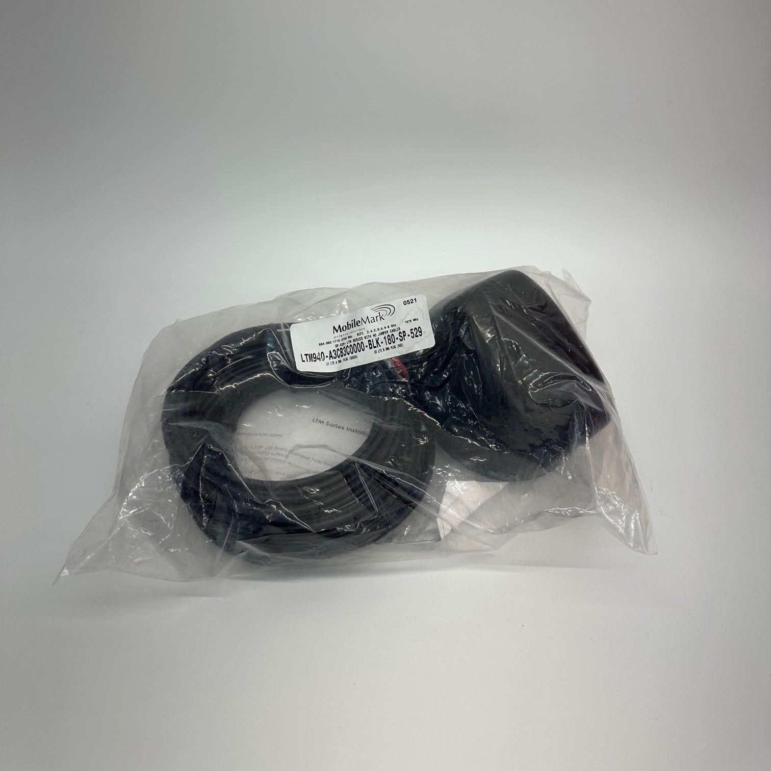 Mobile Mark LTM940 Dual Carrier Multi Band Antenna - Black 180° Coverage for Enhanced Cellular Signal | Ideal for RVs, Boats & Remote Work Locations