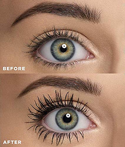 Waterproof Volumizing Mascara - Black Lengthening & Thickening Mascara for Clump-Free Lashes | Smudge Proof & Long Lasting | Perfect for Daily Wear, Special Occasions & Photography | by Brooklyn and Bailey (3 Pack)