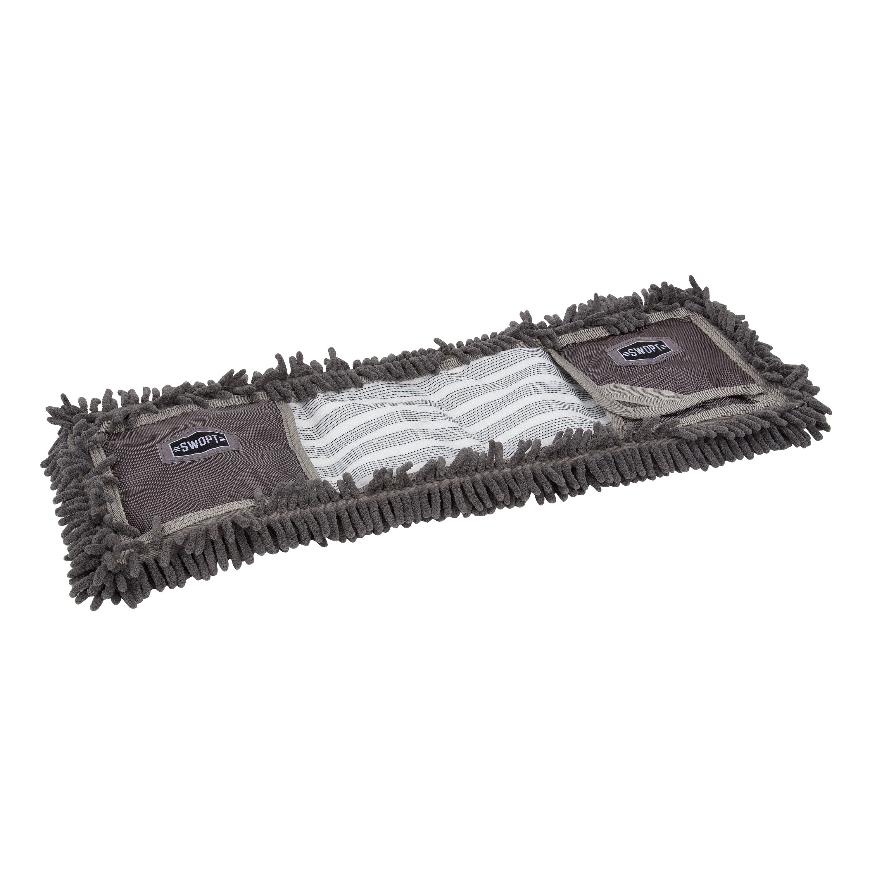 12 Inch Microfiber Dust Mop Refill for Hardwood Floors - Super Absorbent & Reusable Floor Cleaning Pads for Home, Office & Commercial Use