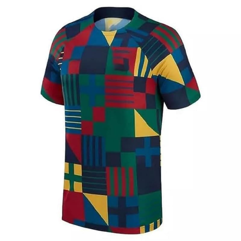 Portugal Football Team 2023/2024 Pre-Match Jersey T-Shirt for Men, Boys & Kids - Official Fan Wear for Games & Casual Outfits