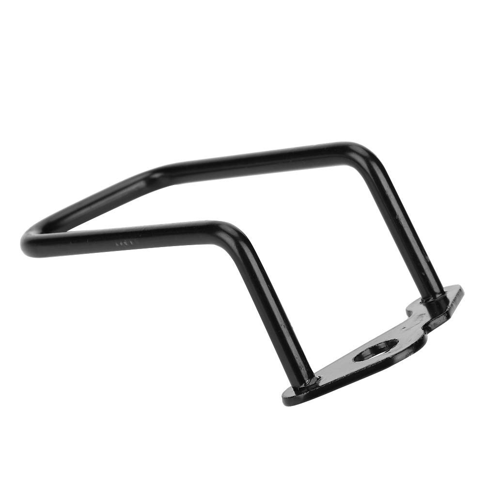 Mountain Bike Rear Derailleur Guard - Adjustable Chain Protector for Outdoor Cycling (Black)