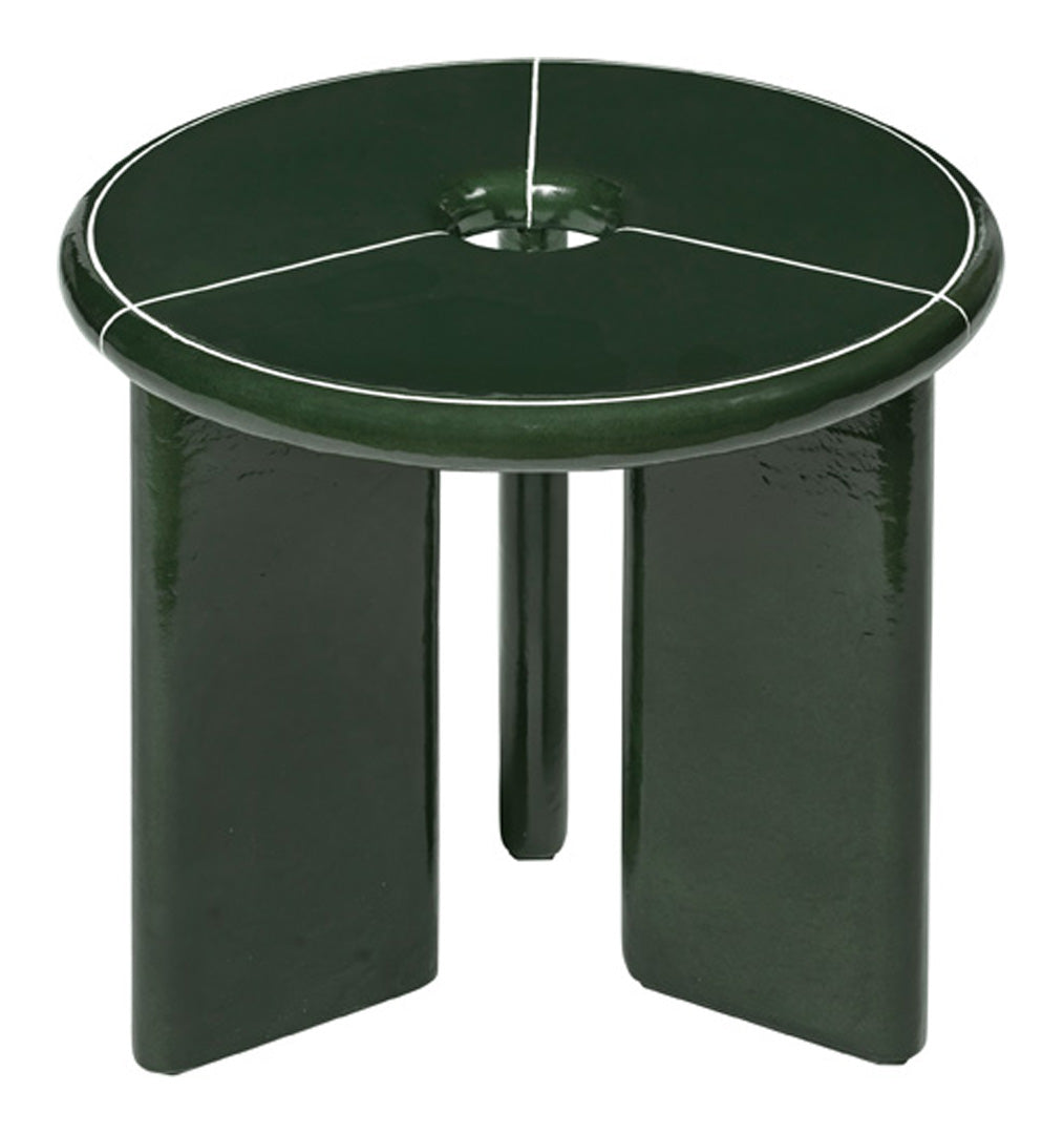 Ferm Living Utzon Can Lis Deya Side Table - Modern Scandinavian End Table for Living Room, Bedroom & Office Decor