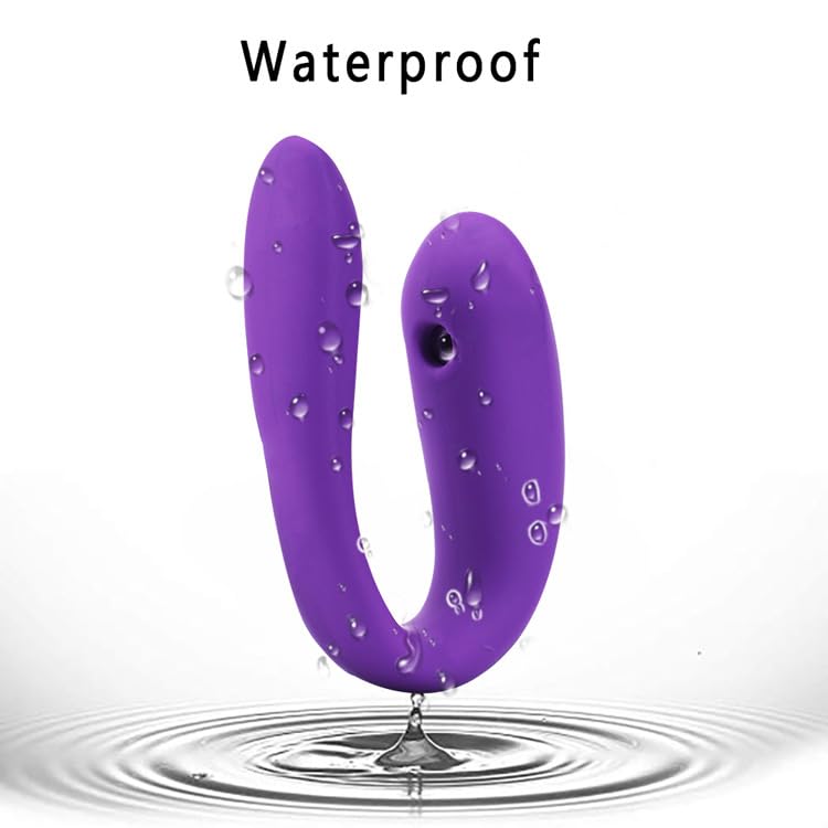 10-Speed Clitoral & G-Spot Vibrator with Suction - Purple Adult Sex Toy for Women & Couples | Wearable Panty Vibrator for Hands-Free Stimulation & Enhanced Intimacy | Perfect for Solo Play, Foreplay & Couples Games