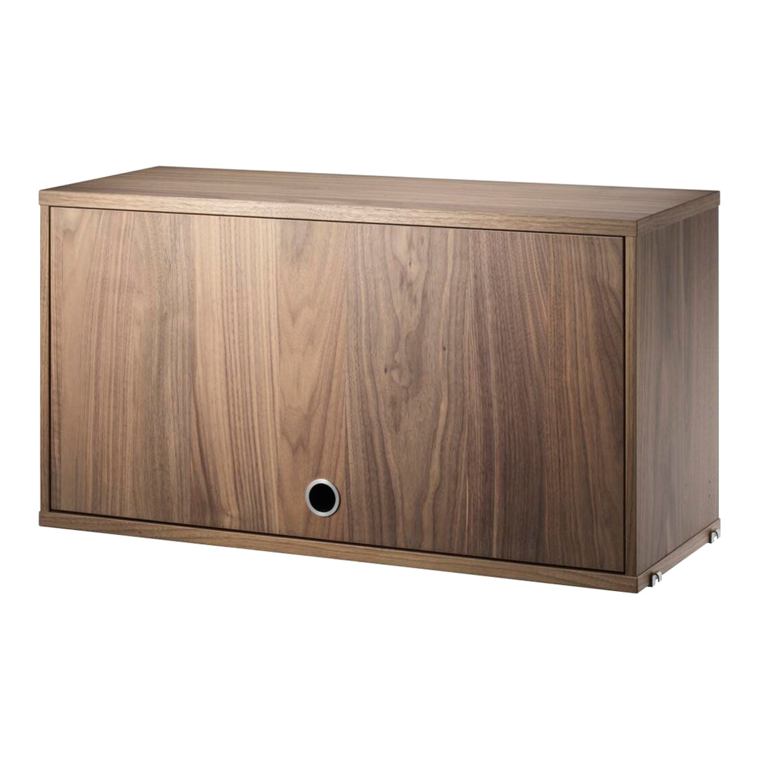 Modern Flip Door Cabinet - Sturdy Storage Solution for Kitchen, Bathroom & Office Organization
