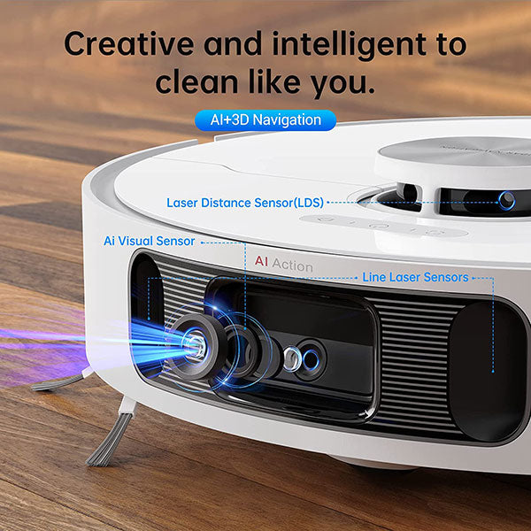 Dreame L10s Ultra Robot Vacuum and Mop Cleaner with Auto Mop Washing & Drying, Self-Refilling & Self-Emptying Base Station - Smart Home Cleaning for Hardwood Floors, Carpets & Pet Hair
