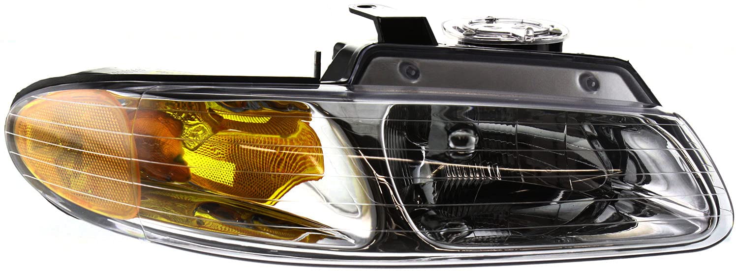 **Garage-Pro Driver & Passenger Side Headlight Replacement for Dodge Grand Caravan 1996-1999 | Compatible with Halogen Models (Excluding Quad Lights) | Includes Bulbs | Replaces #4857041AB & #4857040AB | Perfect for Night Driving & Enhanced Visibility**