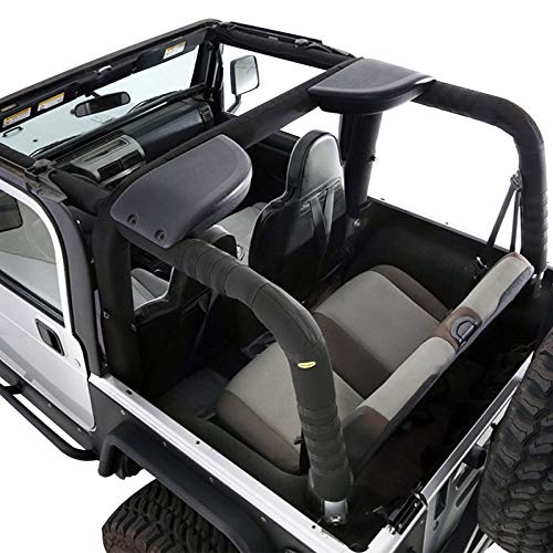 Smittybilt MOLLE Roll Bar Pad - Heavy Duty Seat Back Protector for Off-Road Trucks, Jeeps & SUVs - Comfortable Protection for Adventure, Camping & Overlanding - Perfect for Trail Rides, Desert Expeditions & Outdoor Exploration - Ideal for Jeep Wrangler, Toyota 4Runner & Ford Bronco Off-Road Enthusiasts