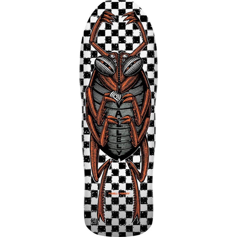 Powell Peralta Mike Vallely Bug Deck 10 Inch Skateboard Deck - Perfect for Street Skating and Skate Park Tricks