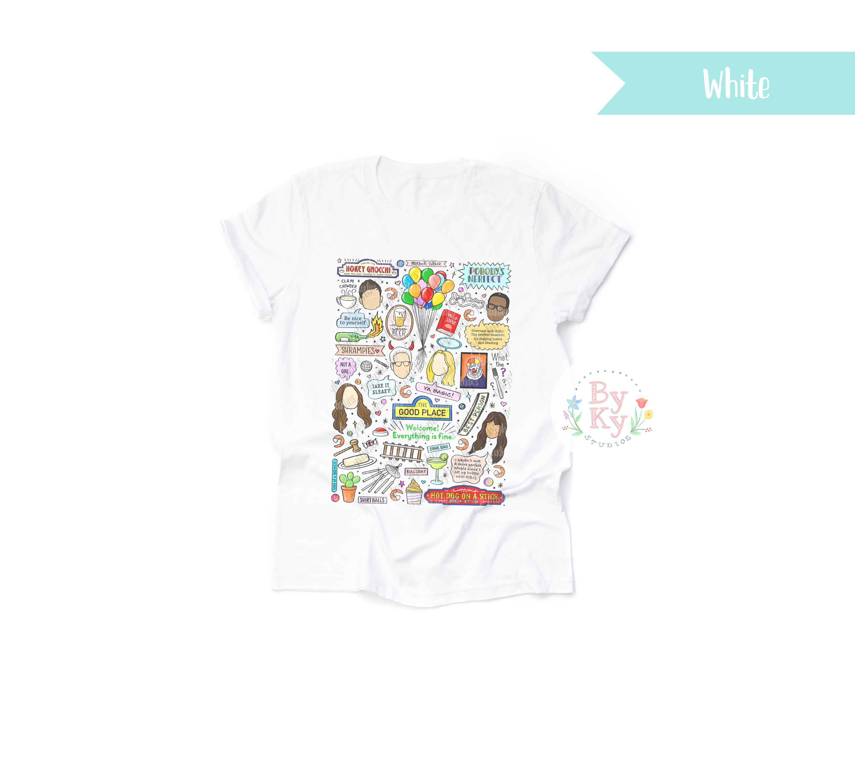 The Good Place Unisex T-Shirt - Soft Cotton Casual Tee for Men & Women - Perfect for Everyday Wear, Gifts, and Fan Merchandise