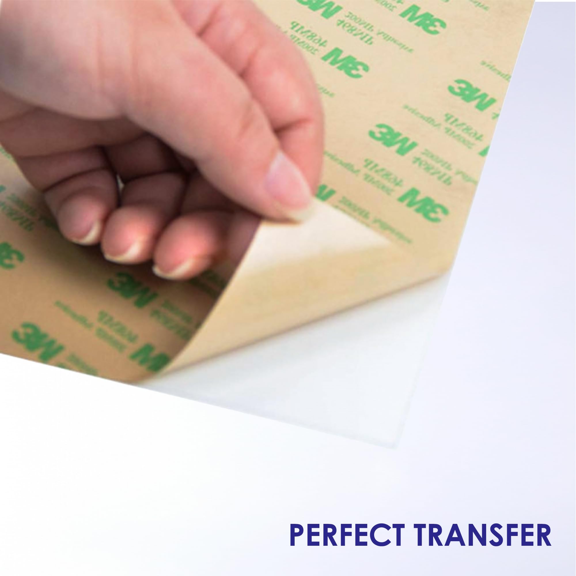 CANOPUS Double Sided Adhesive Transfer Tape - 12in x 20yd Heavy Duty 468MP for Vinyl, Signage & Craft Projects - Perfect for DIY, Decals & Permanent Bonding Applications