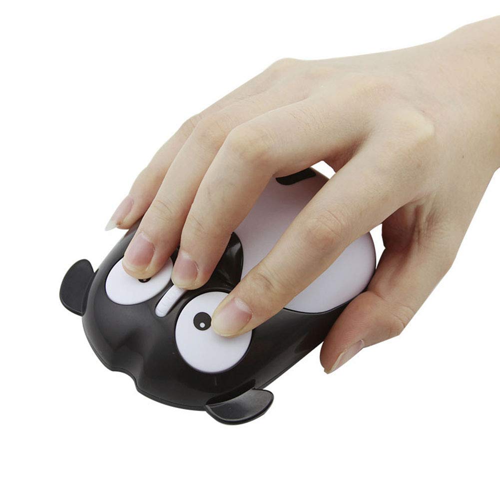 Cute Dog Wireless Mouse 2.4GHz Rechargeable for Laptop & PC - Home Office Use