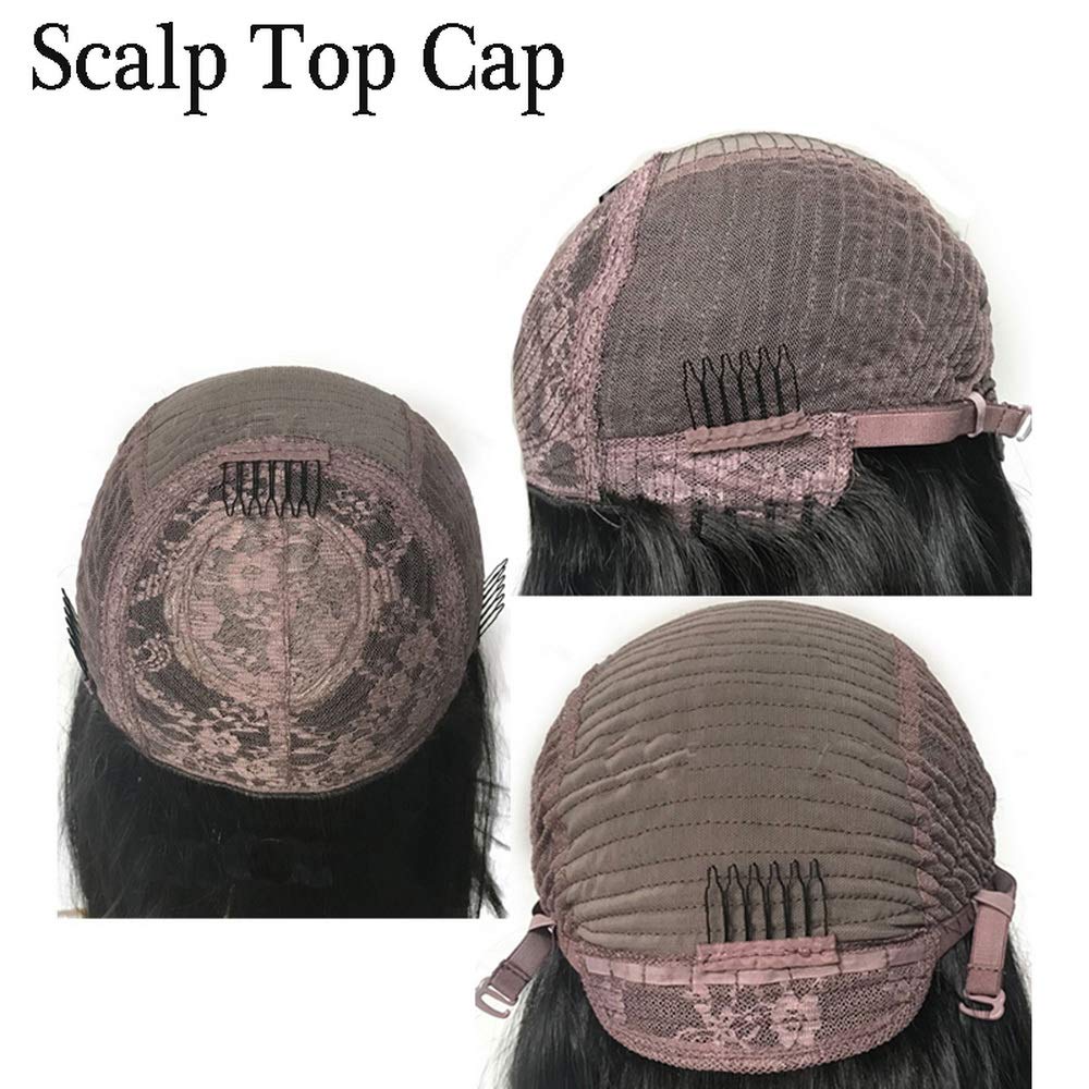 Brazilian Remy Human Hair Wig for Black Women - 24