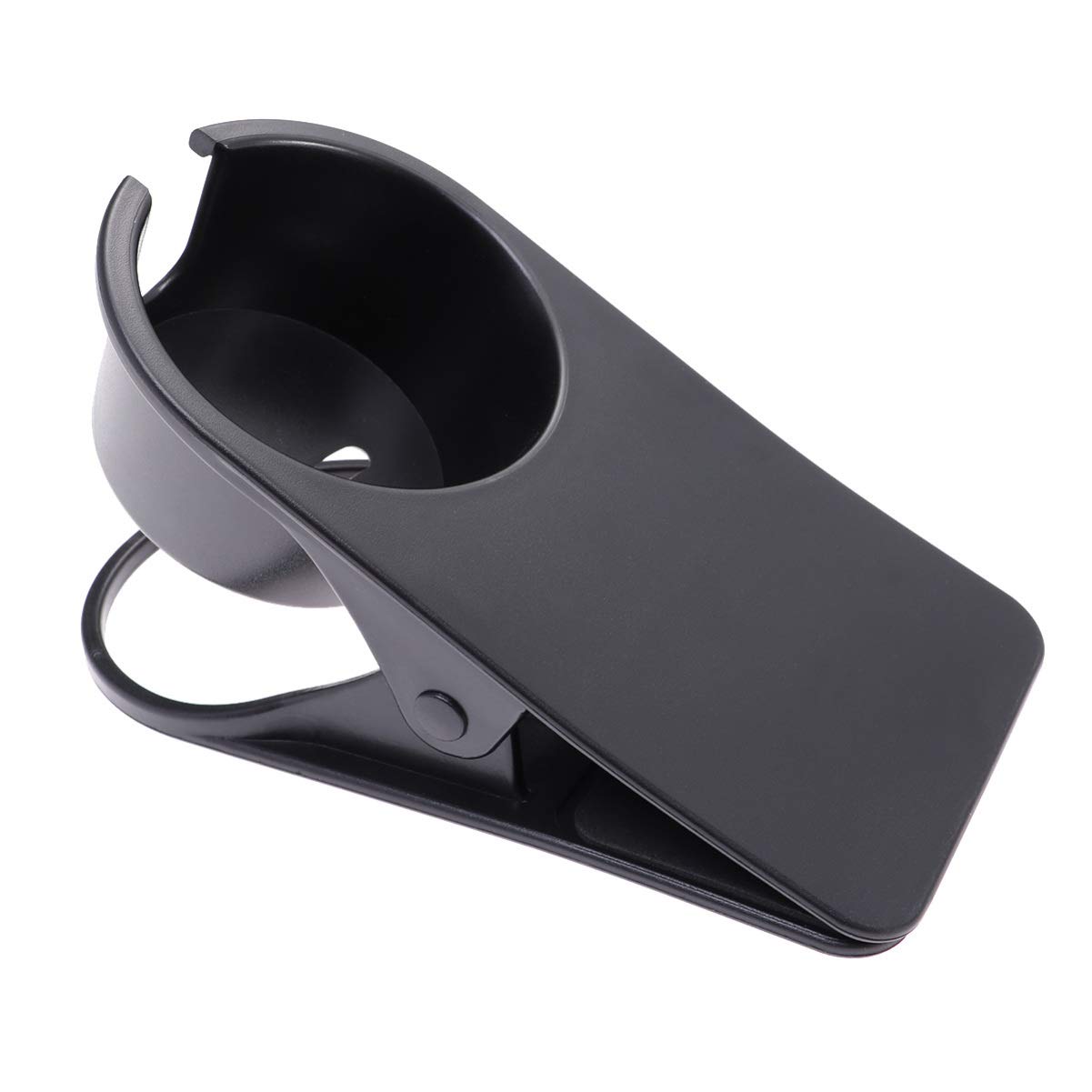 Desk Cup Holder - Adjustable Coffee Mug Stand with Clip for Coffee Cups, Drinking Glasses & Cans | Perfect for Office, Home & Car Use (2nd Gen Disc Clip Design)