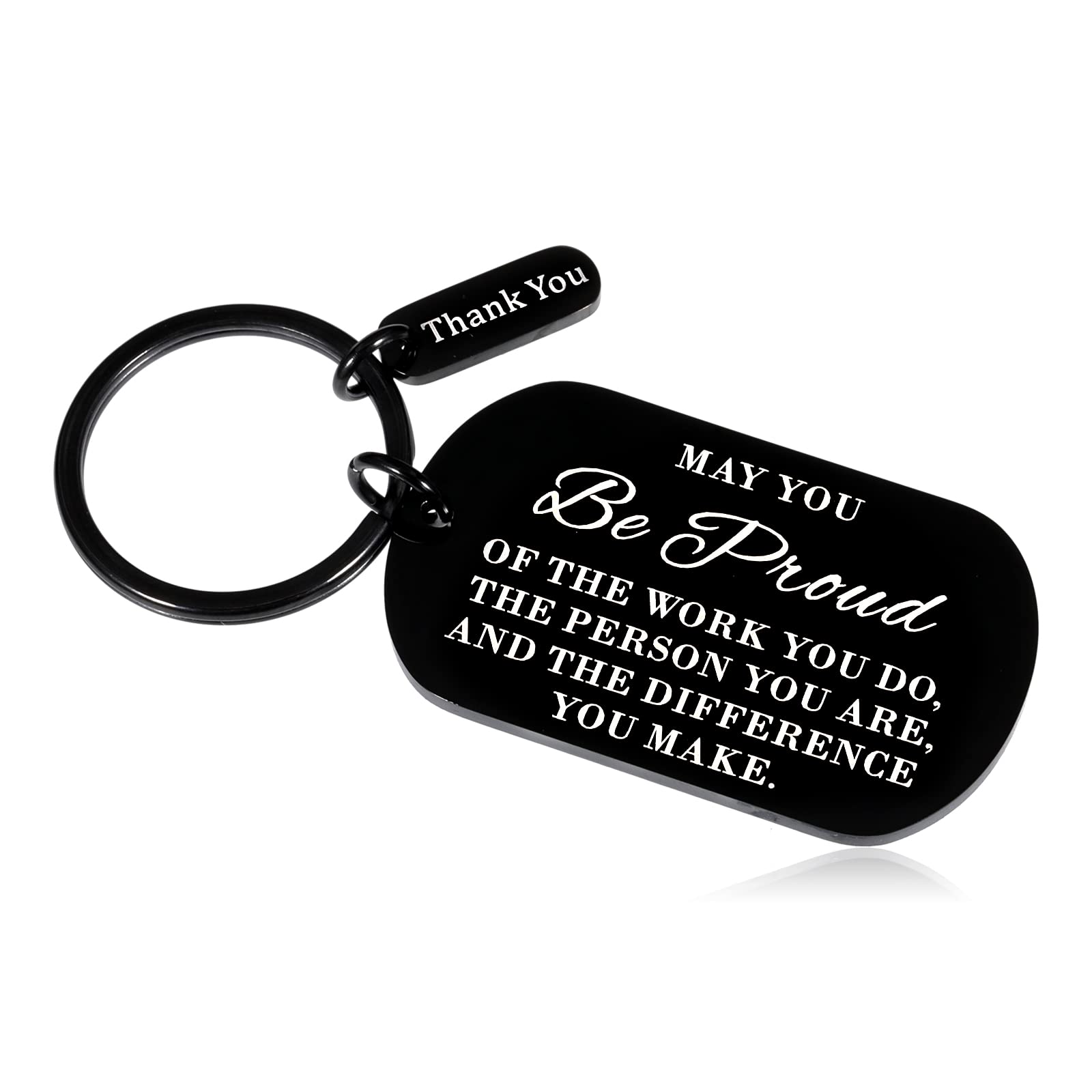 Boss Day & Christmas Gifts for Coworkers - Keychain for Office, Teacher, Nurse