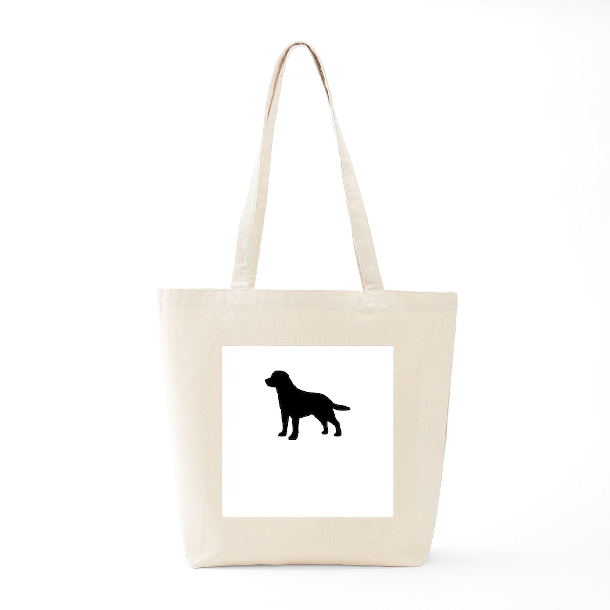 Labrador Retriever Tote Bag - Natural Canvas Reusable Shopping Bag for Groceries, Beach & Everyday Use | Dog Lover Gift