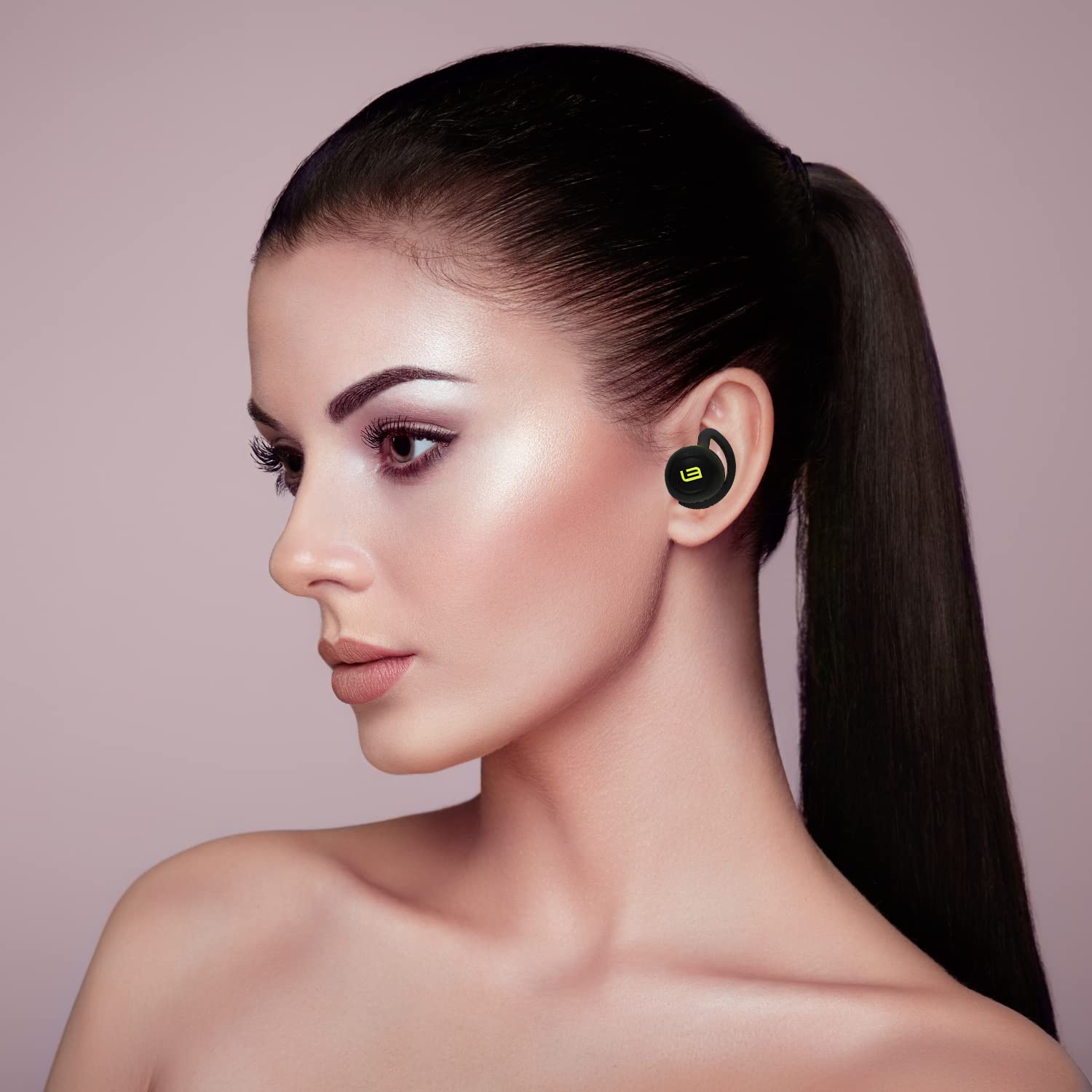 HyperSonic Evolution HD Bluetooth Earbuds - 60H Playtime, Ultra Bass, 3D Spatial Sound, Wireless Charging, IPX7 Waterproof for Running, Gym & Travel (2023 New Model, Black)