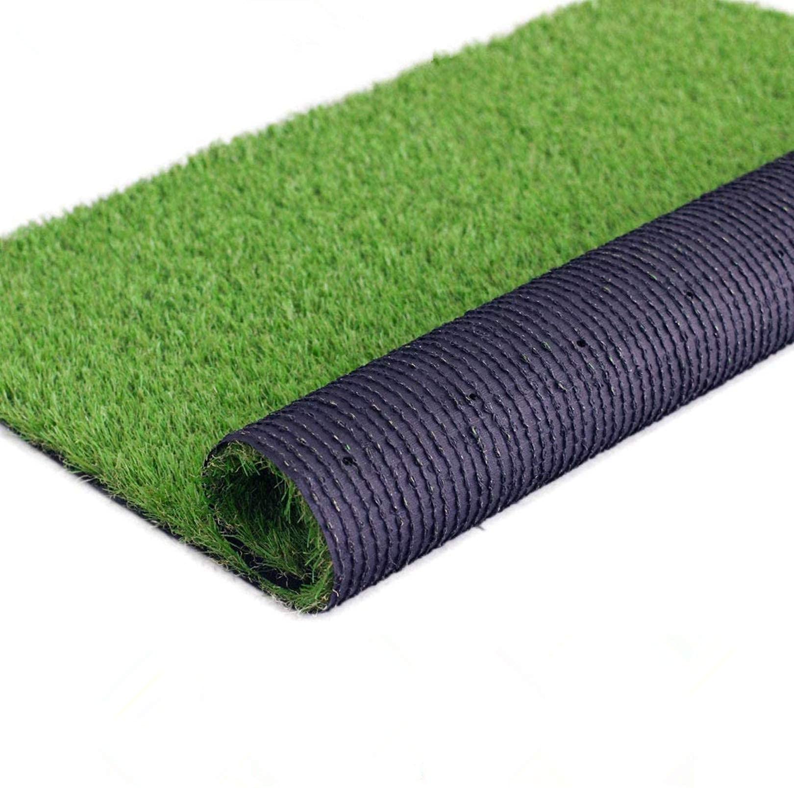 15FT x 36FT Realistic Artificial Grass Turf - 1.38 Inch Height Indoor/Outdoor Synthetic Lawn Mat for Garden, Patio, Backyard & Landscape Design | Perfect for Pets, Play Areas & Decorative Ground Cover