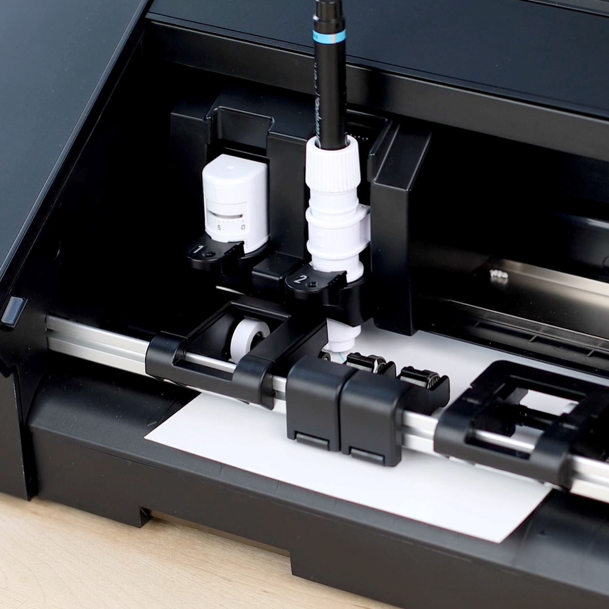 Silhouette Cameo PRO MK II Cutting Machine with Deluxe Blade & Tool Pack, Mat Pack, Guides, Designs - Perfect for DIY Crafts, Vinyl Cutting, and Home Decor Projects